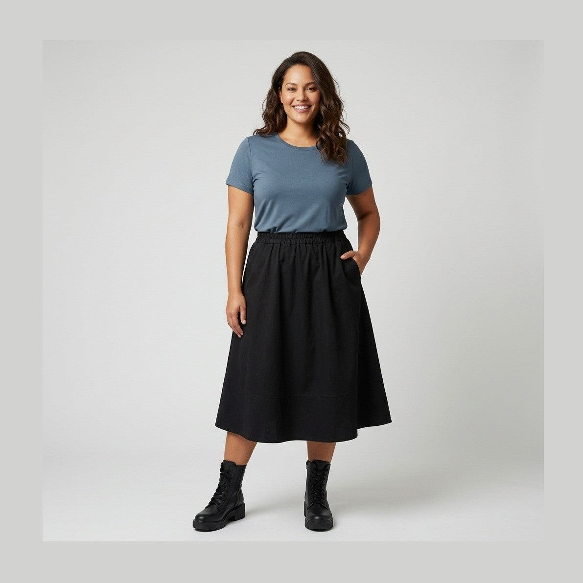 Pont Neuf PNRea Nederdele 9999 BLACK