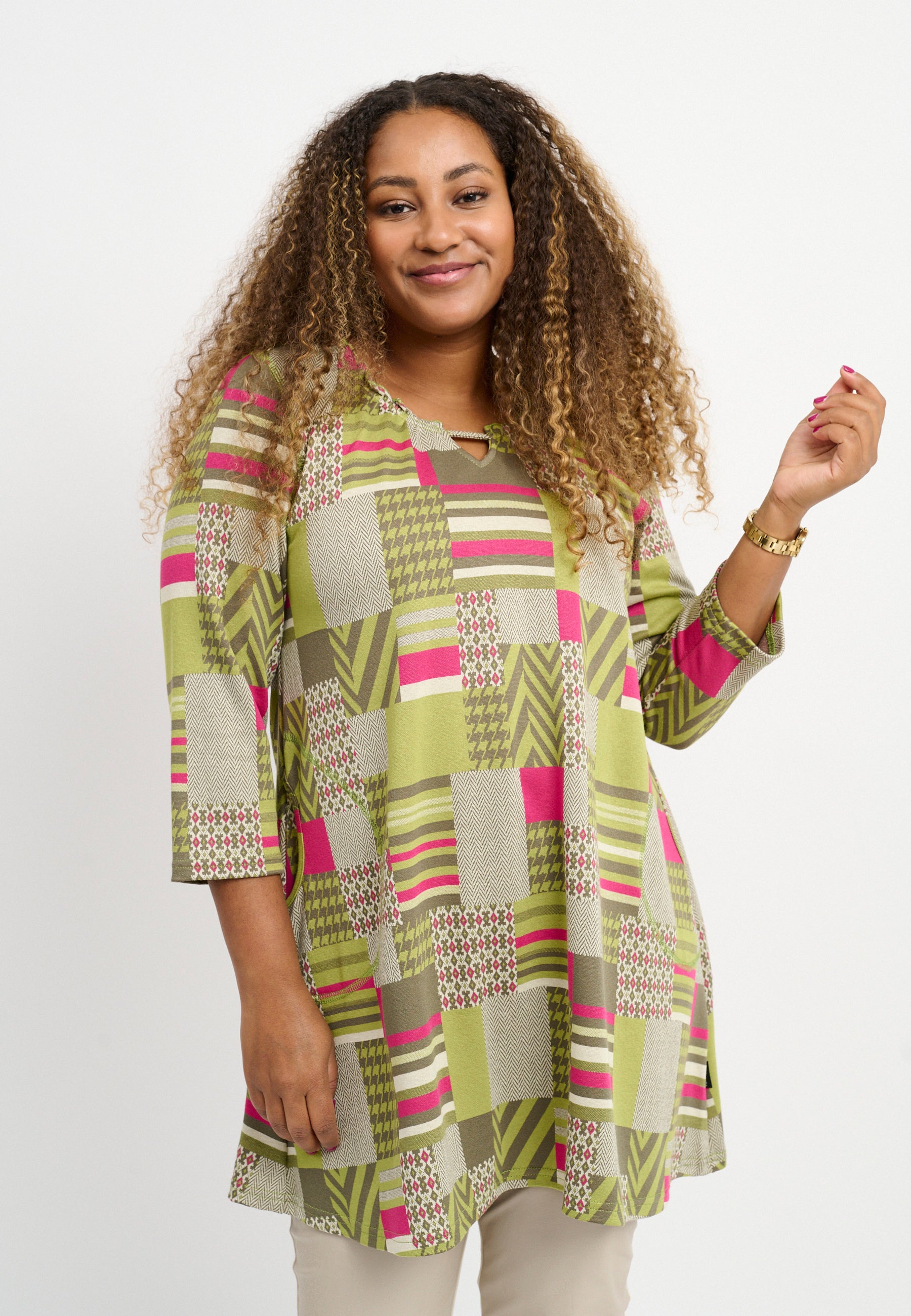 Pont Neuf PNRebekka Tunikaer 3506 Khaki Green