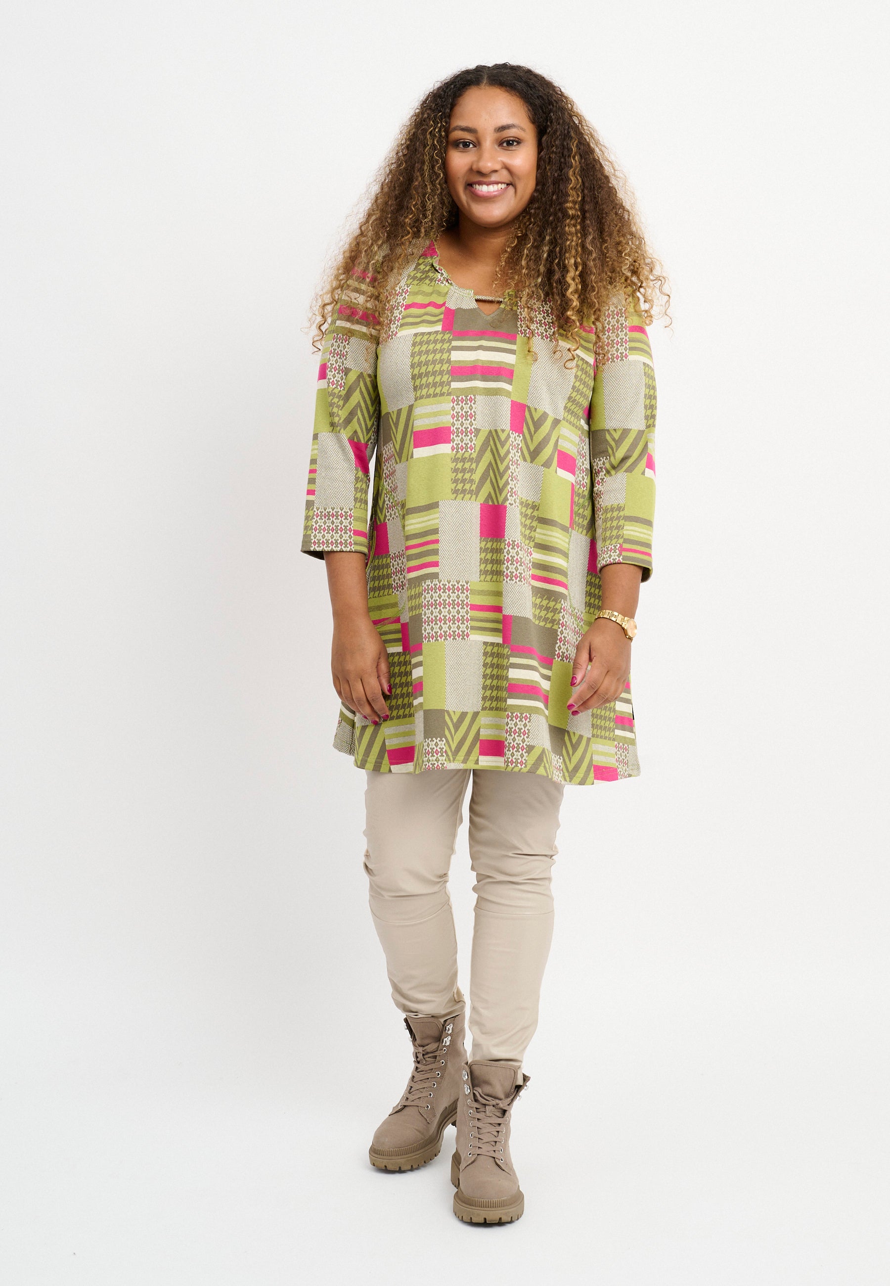 Pont Neuf PNRebekka Tunikaer 3506 Khaki Green