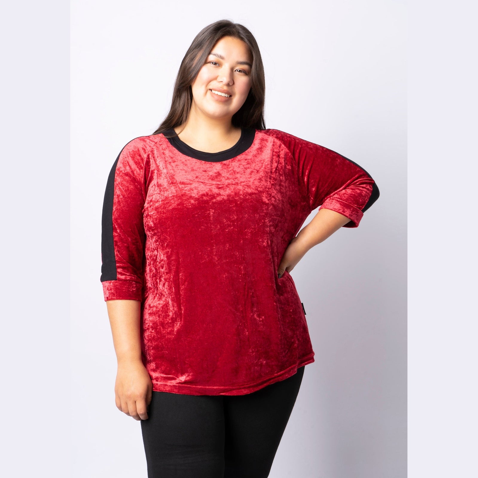 Pont Neuf PNRihana Bluser 354 Warm Red