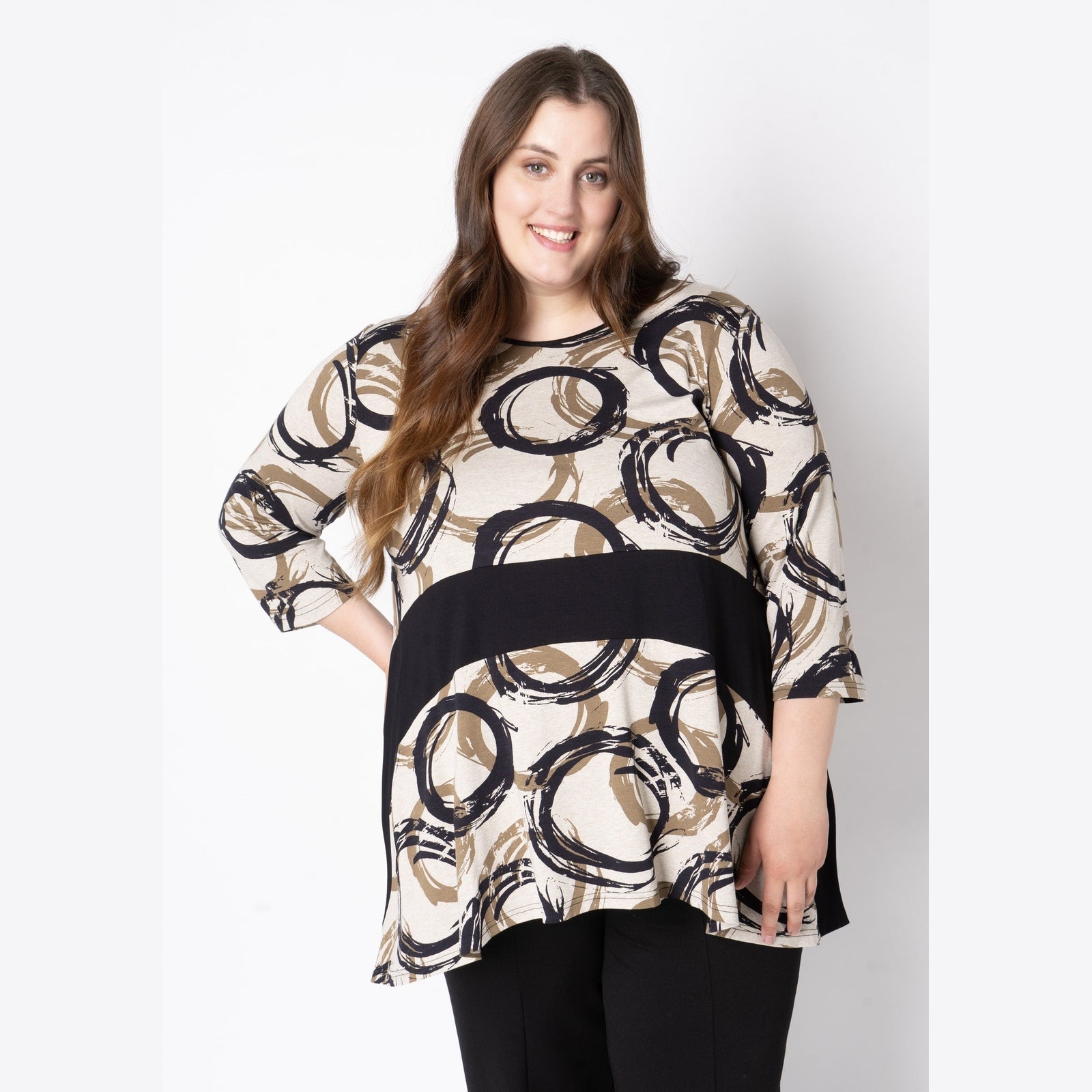 Pont Neuf PNRikke Bluser 105 Sand Mix
