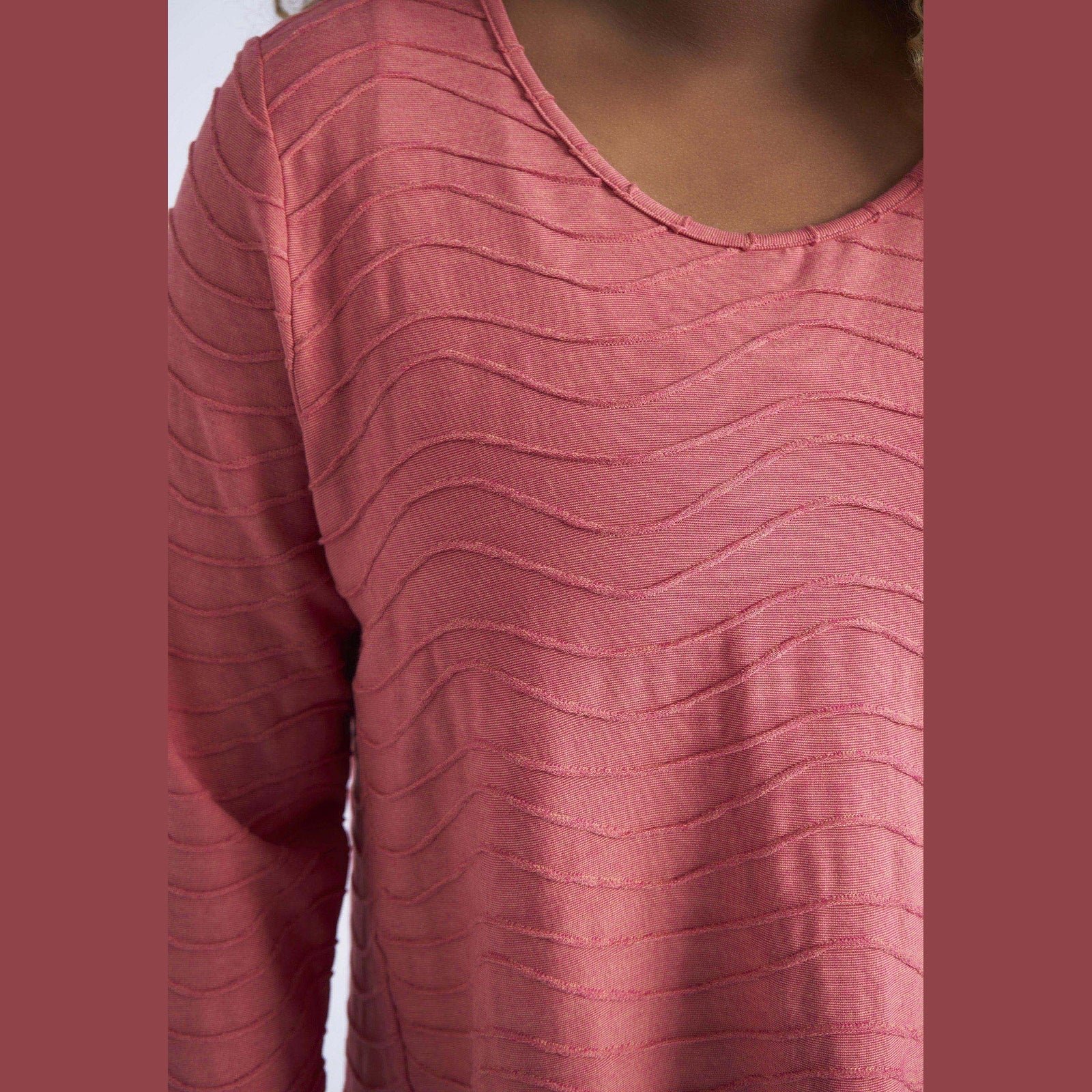 Pont Neuf PNRosalina Bluser 055 Coral red
