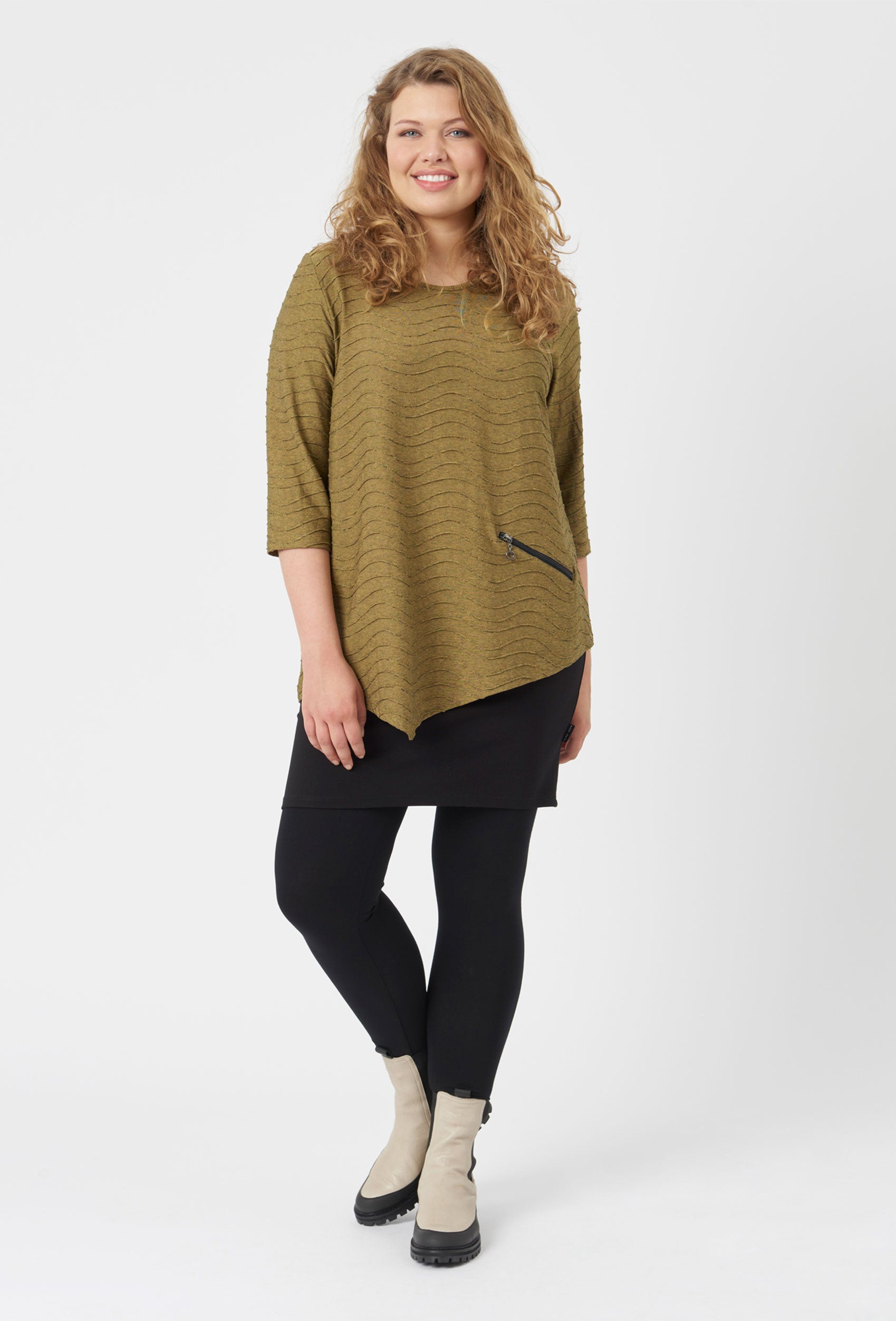 Pont Neuf PNRosalina Bluser 250 Warm Yellow