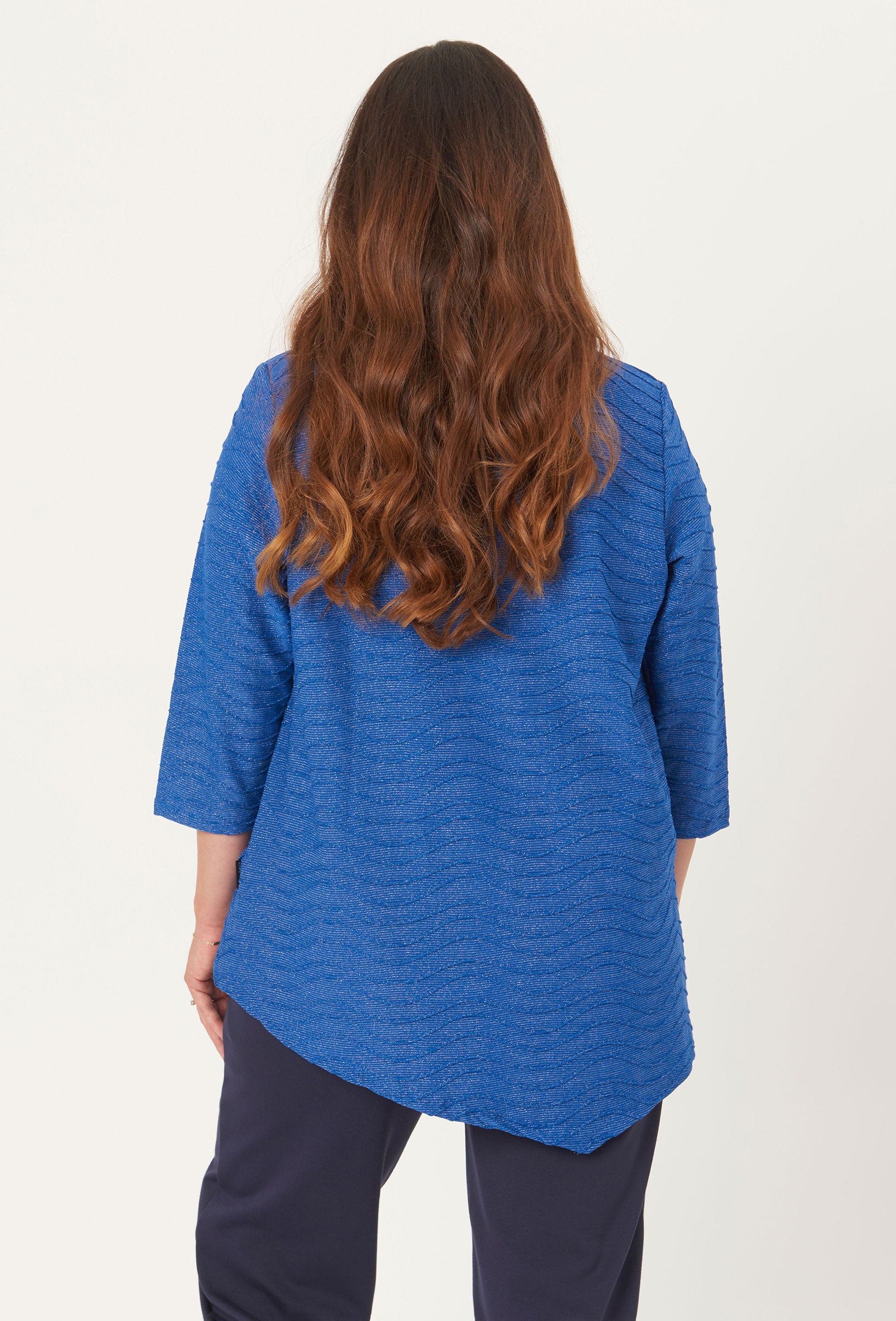 Pont Neuf PNRosalina Bluser 266 Cobalt Blue