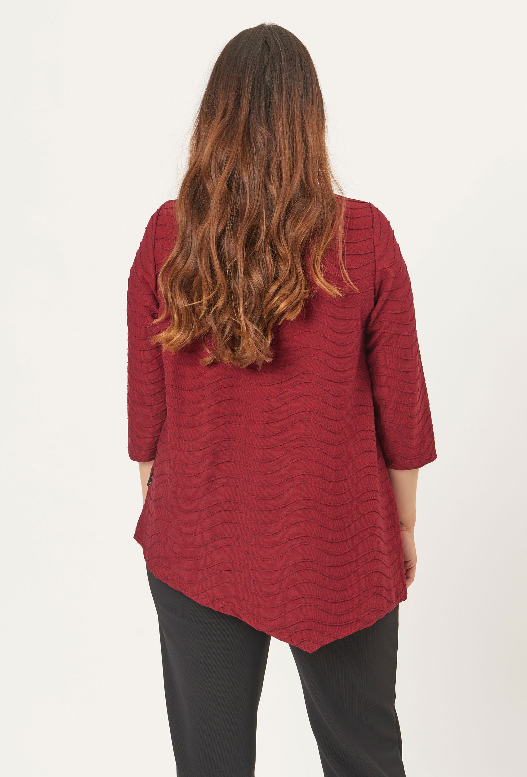 Pont Neuf PNRosalina Bluser 354 Warm Red