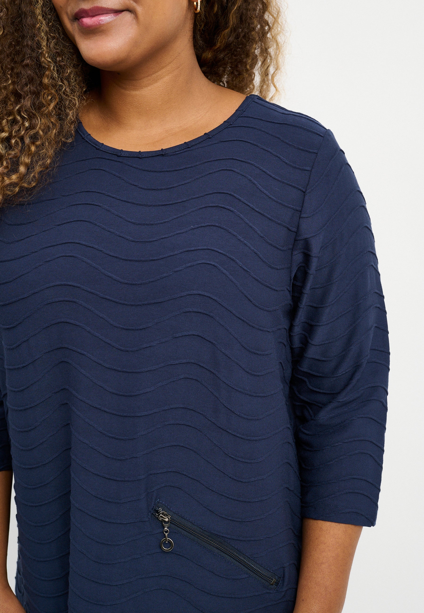 Pont Neuf PNRosalina Bluser 520 Navy