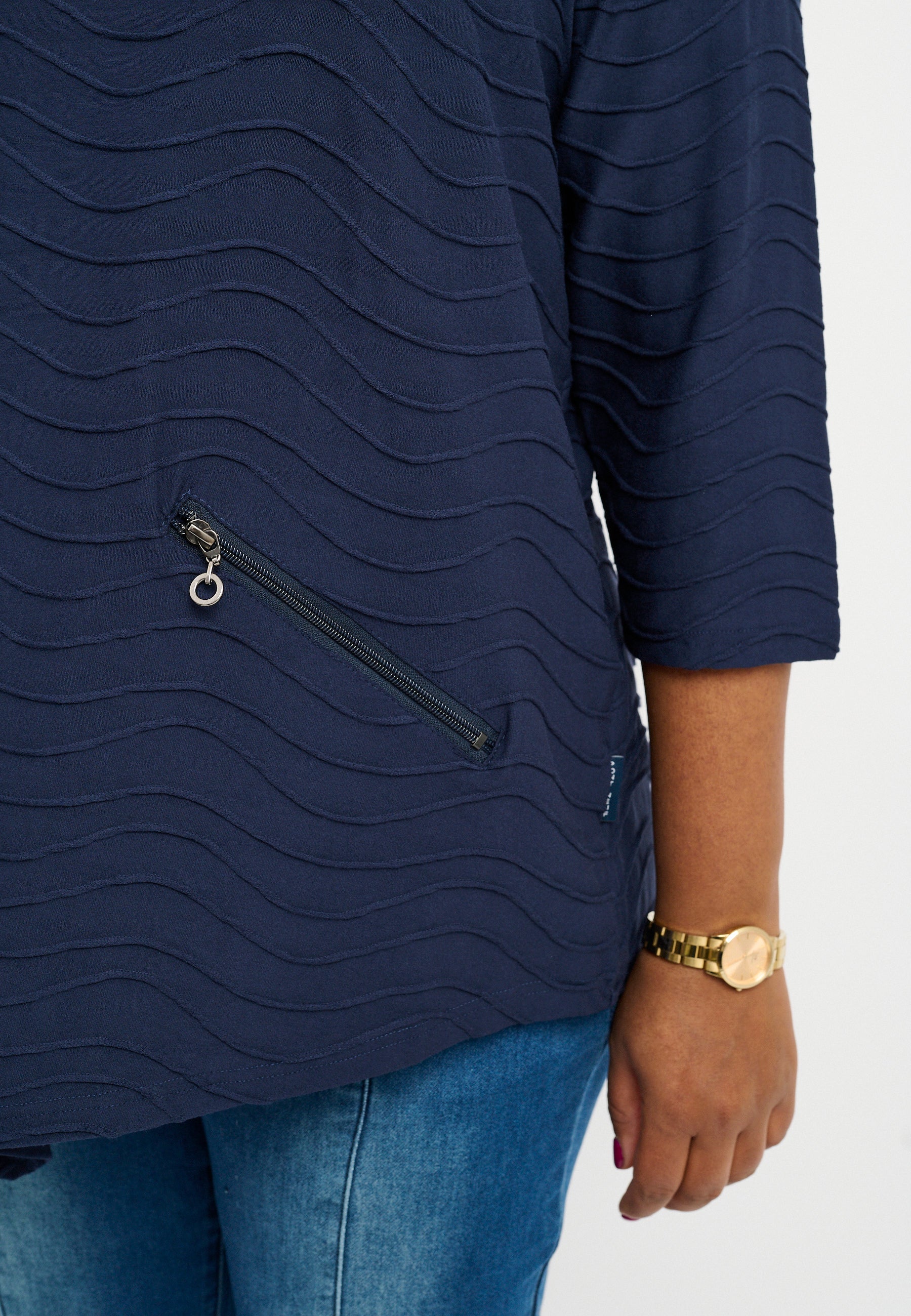 Pont Neuf PNRosalina Bluser 520 Navy