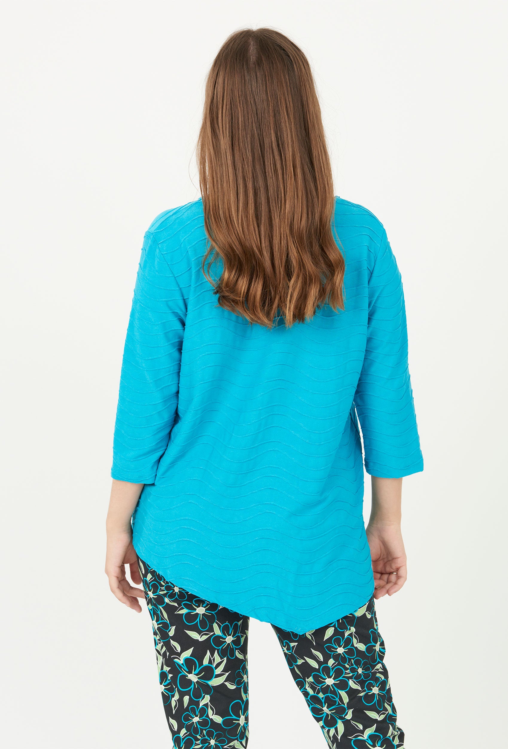 Pont Neuf PNRosalina Bluser 523 Turquise