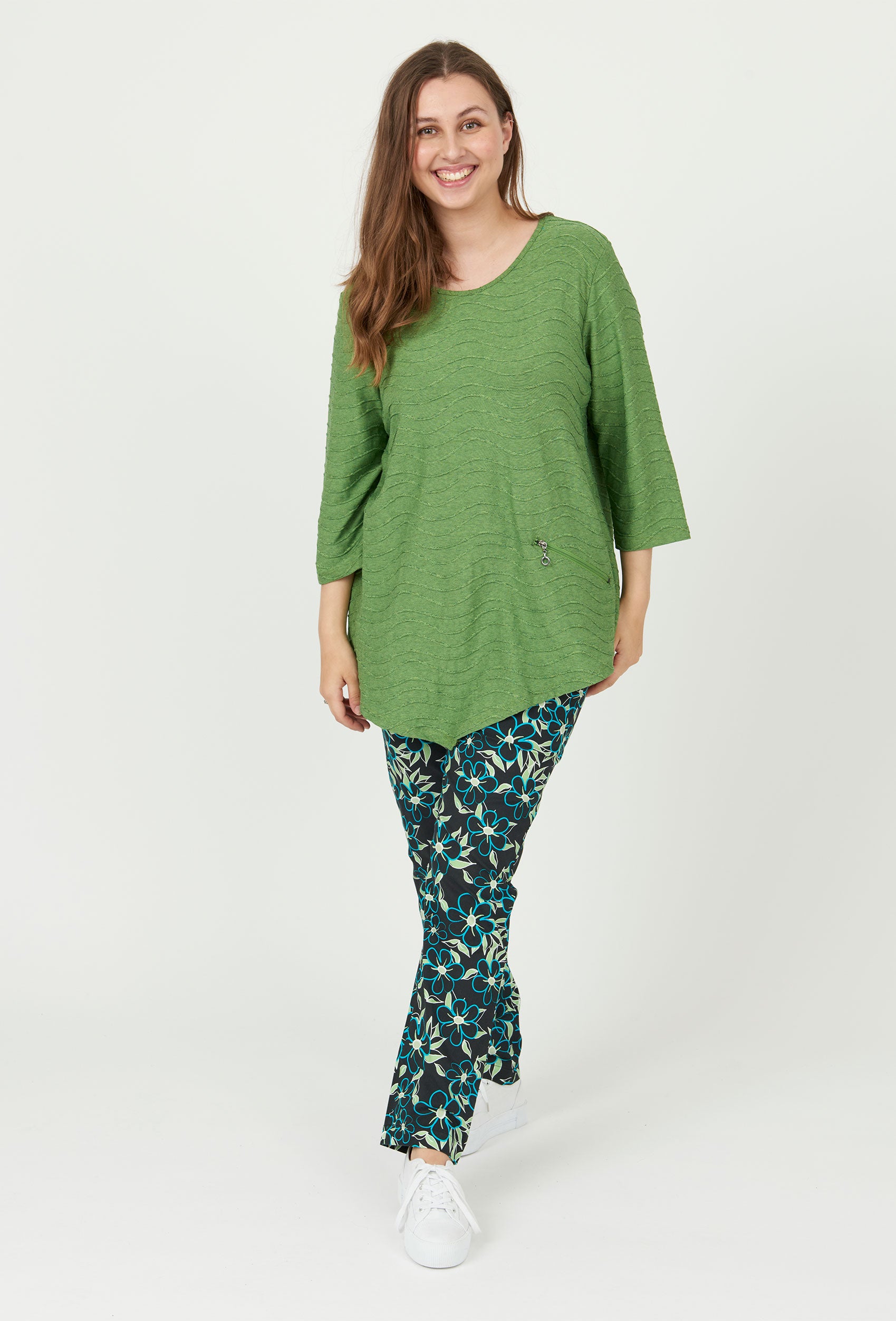 Pont Neuf PNRosalina Bluser 612 Apple Green