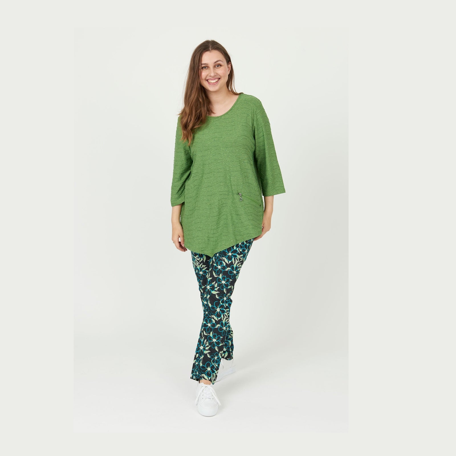 Pont Neuf PNRosalina Bluser 612 Apple Green