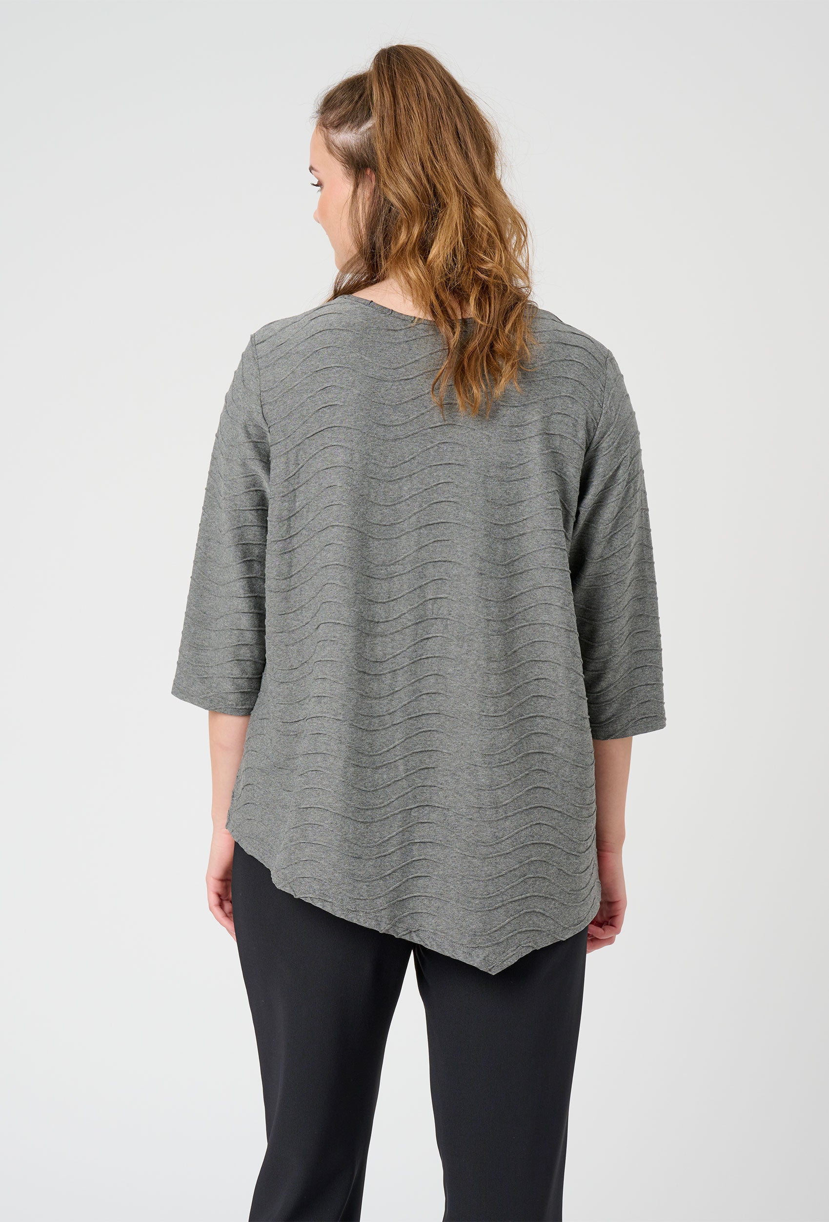 Pont Neuf PNRosalina Bluser 750 grey melange