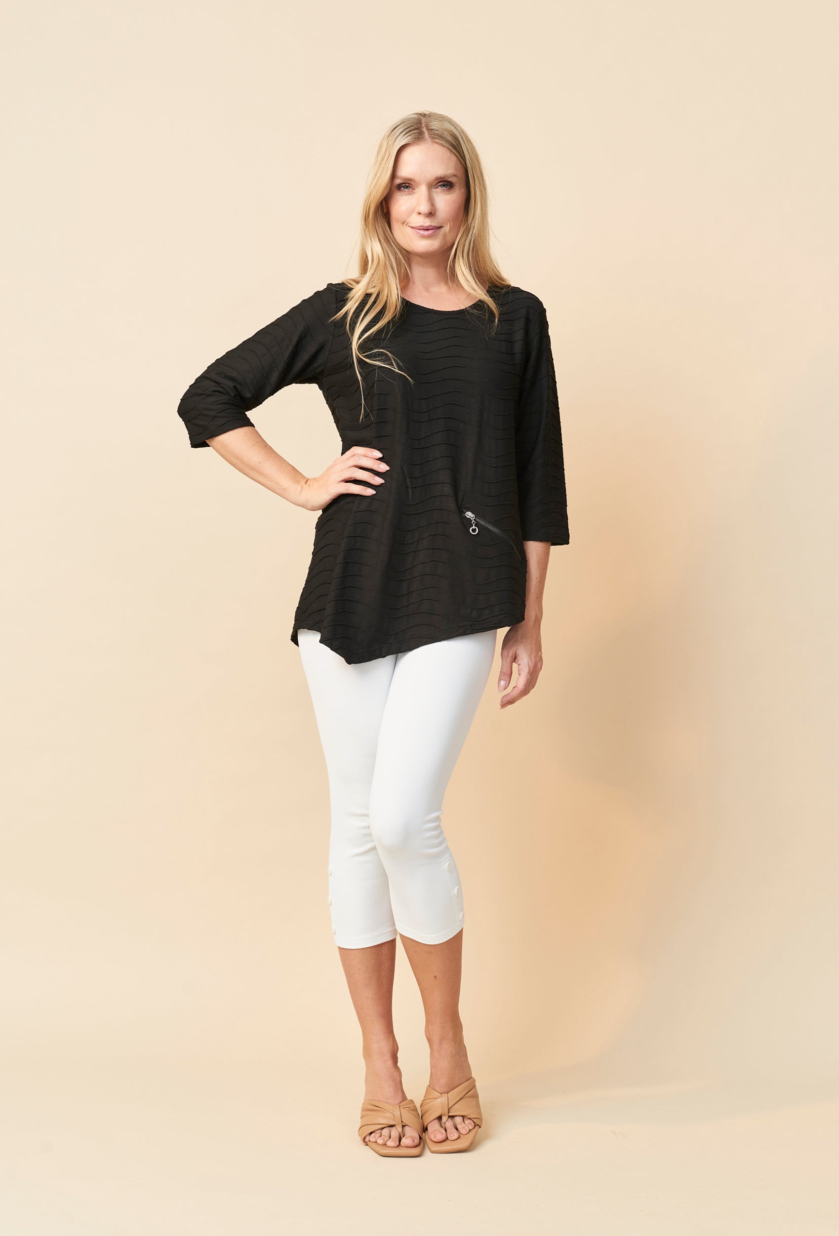 Pont Neuf PNRosalina Bluser 999 Black