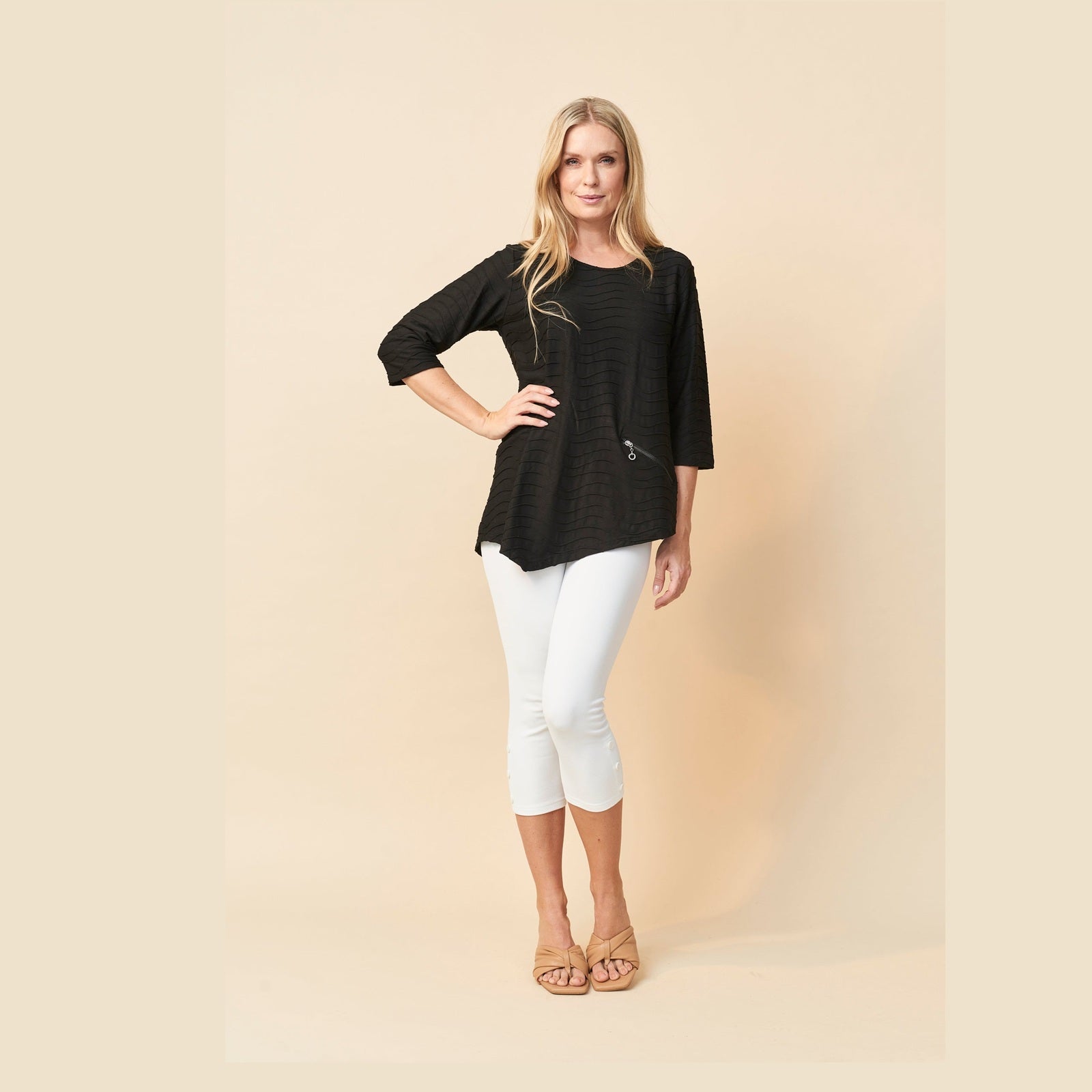 Pont Neuf PNRosalina Bluser 999 Black
