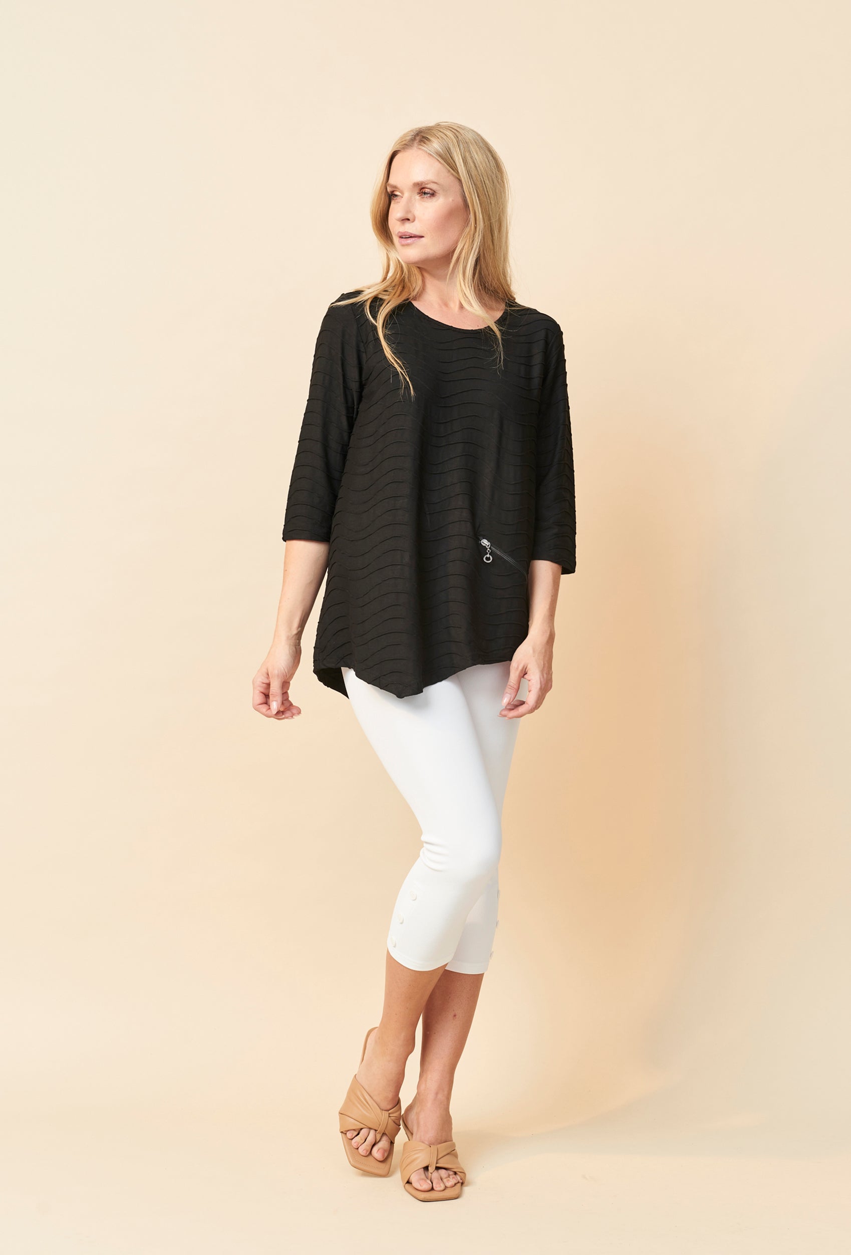 Pont Neuf PNRosalina Bluser 999 Black