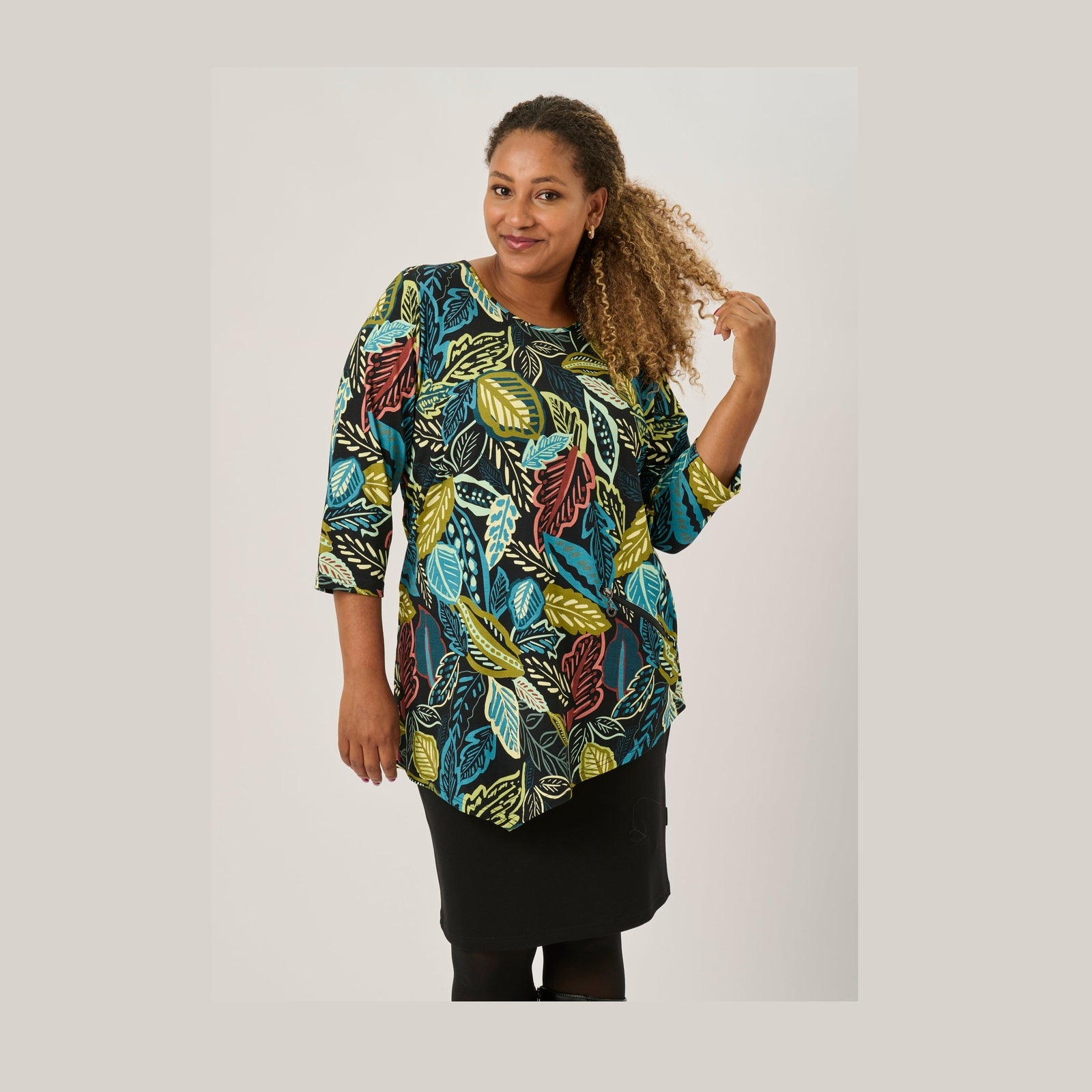 Pont Neuf PNRosalina Tunikaer 5052 Petrol Blue