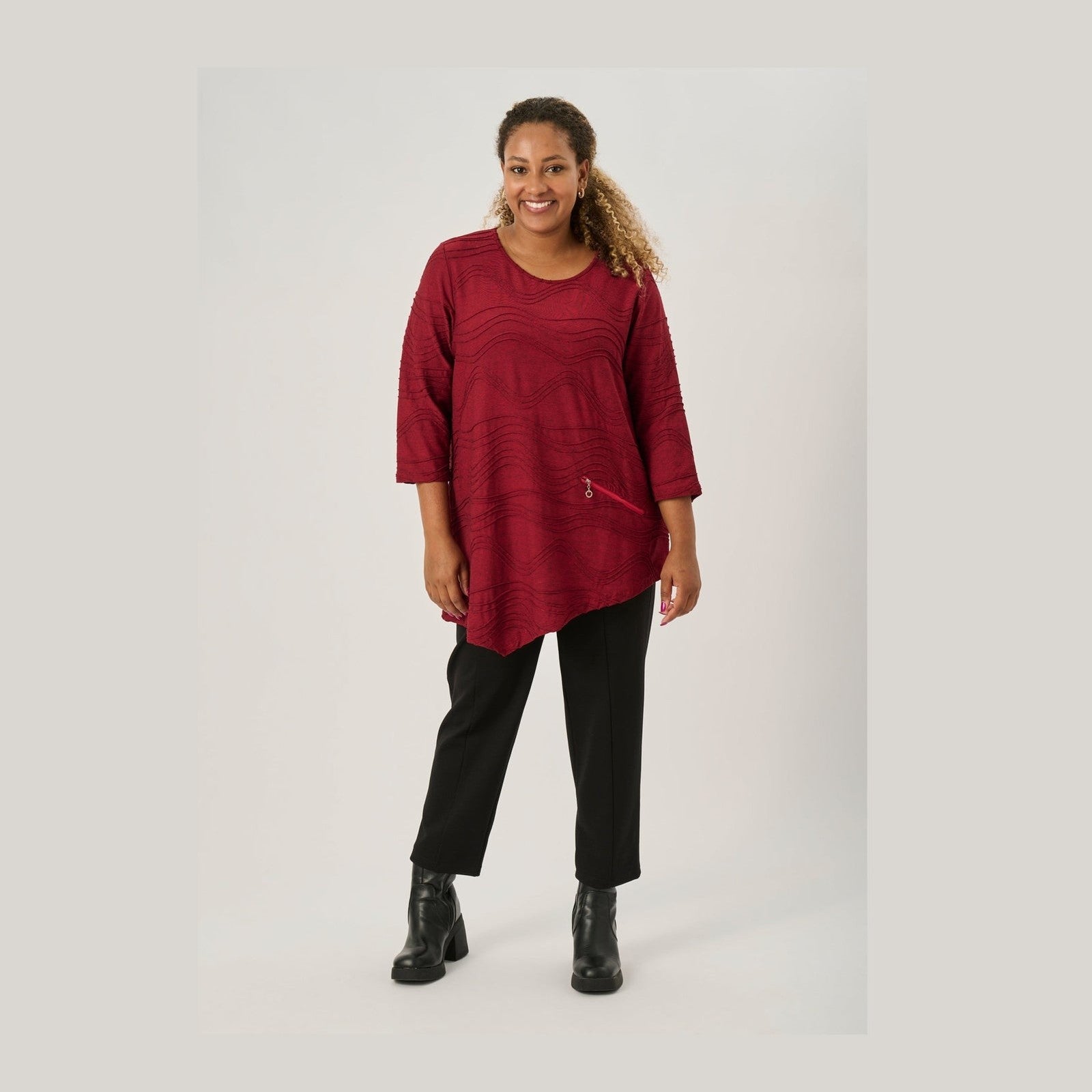 Pont Neuf PNRosalina Tunikaer 2354 Warm Red