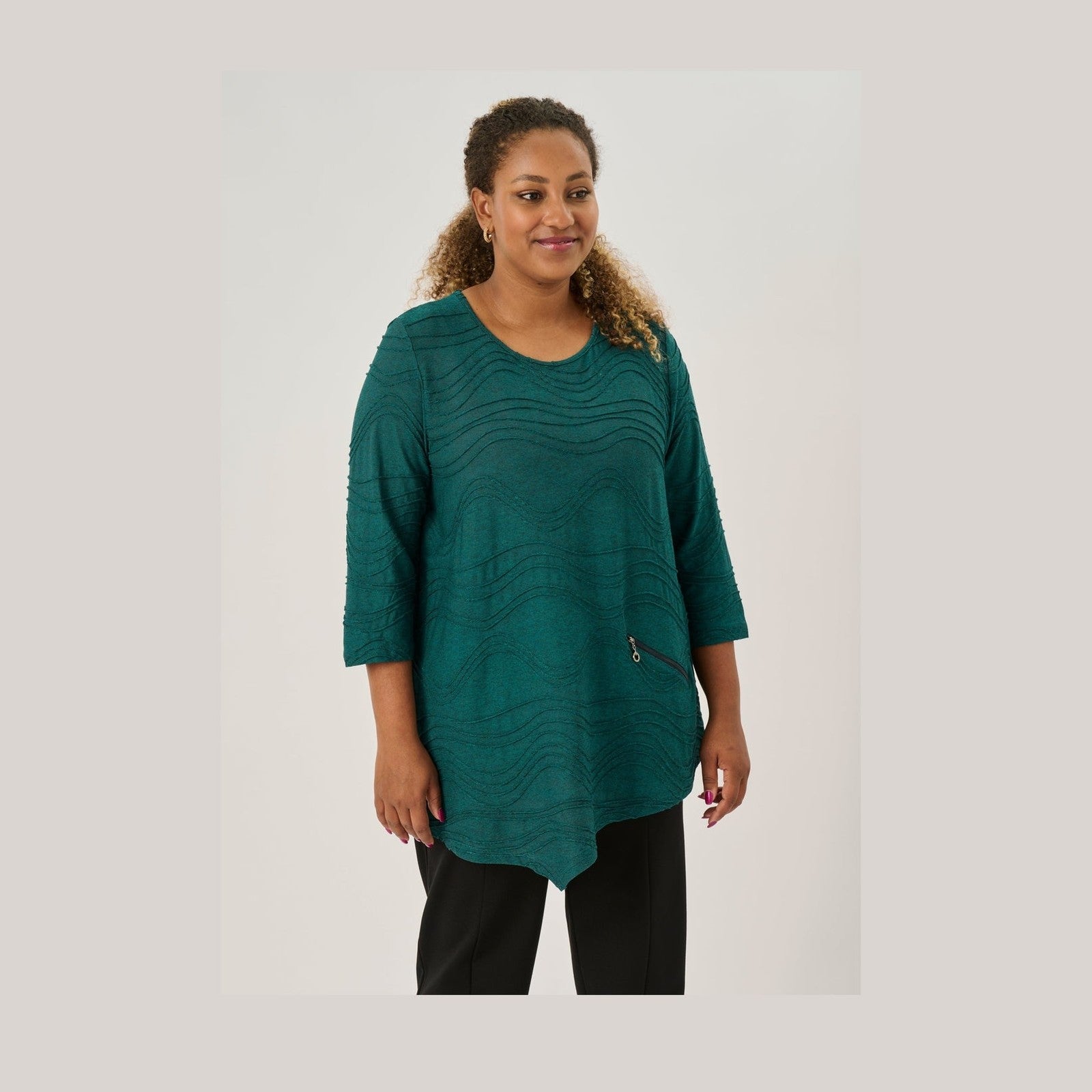 Pont Neuf PNRosalina Tunikaer 5052 Petrol Blue