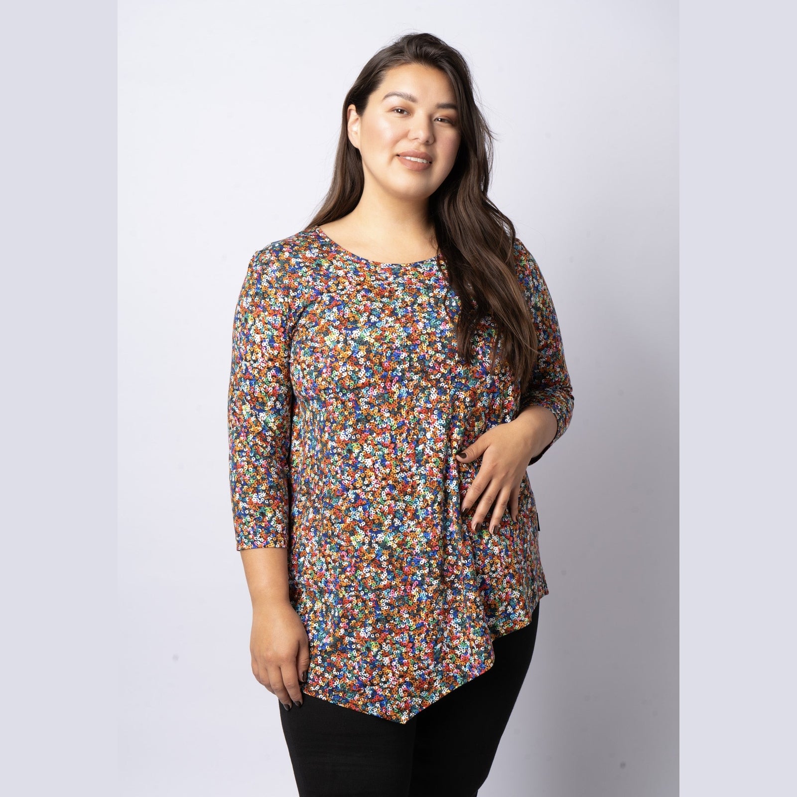 Pont Neuf PNSalina Bluser 900 Multicolor