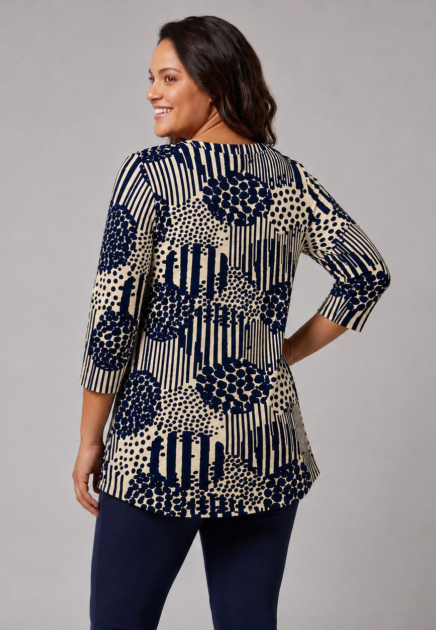 Pont Neuf PNSamia Tunikaer 5999 NAVY BLUE