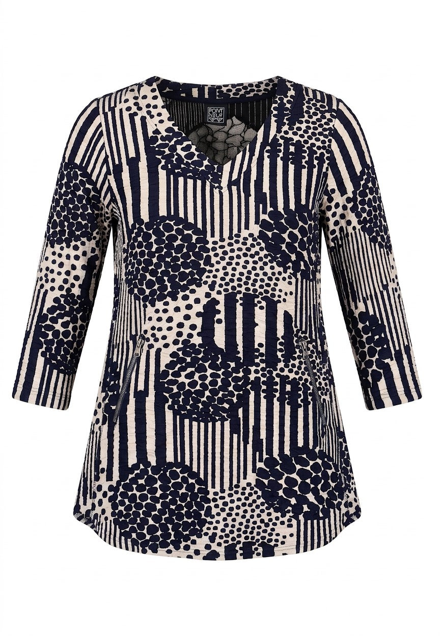 Pont Neuf PNSamia Tunikaer 5999 NAVY BLUE