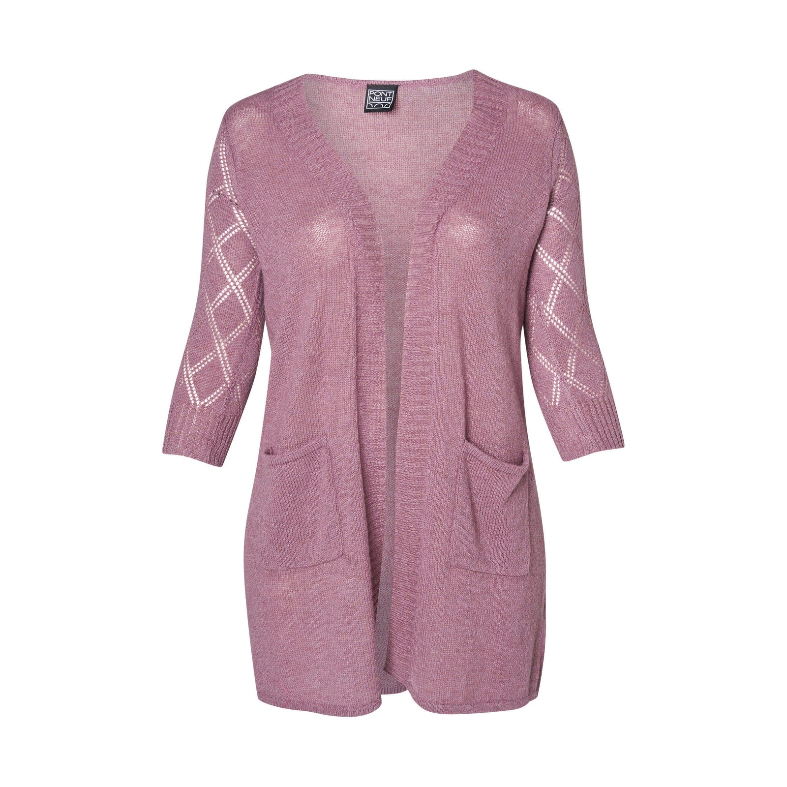 Pont Neuf PNSanam Knit Cardigan 7880 Plum