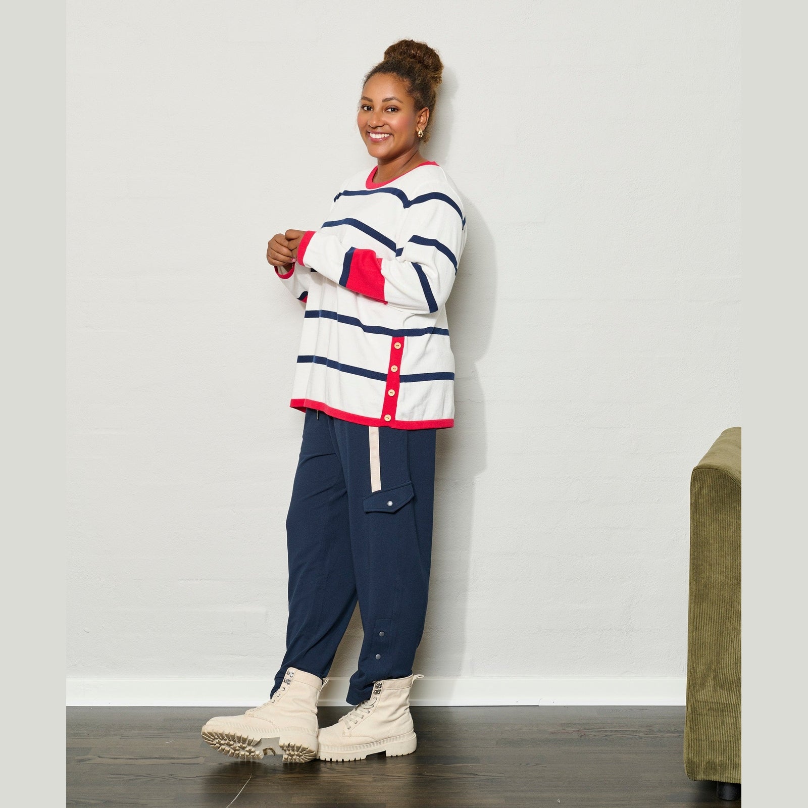 Pont Neuf PNShirlina Knit Pullover 1000 OFF WHITE