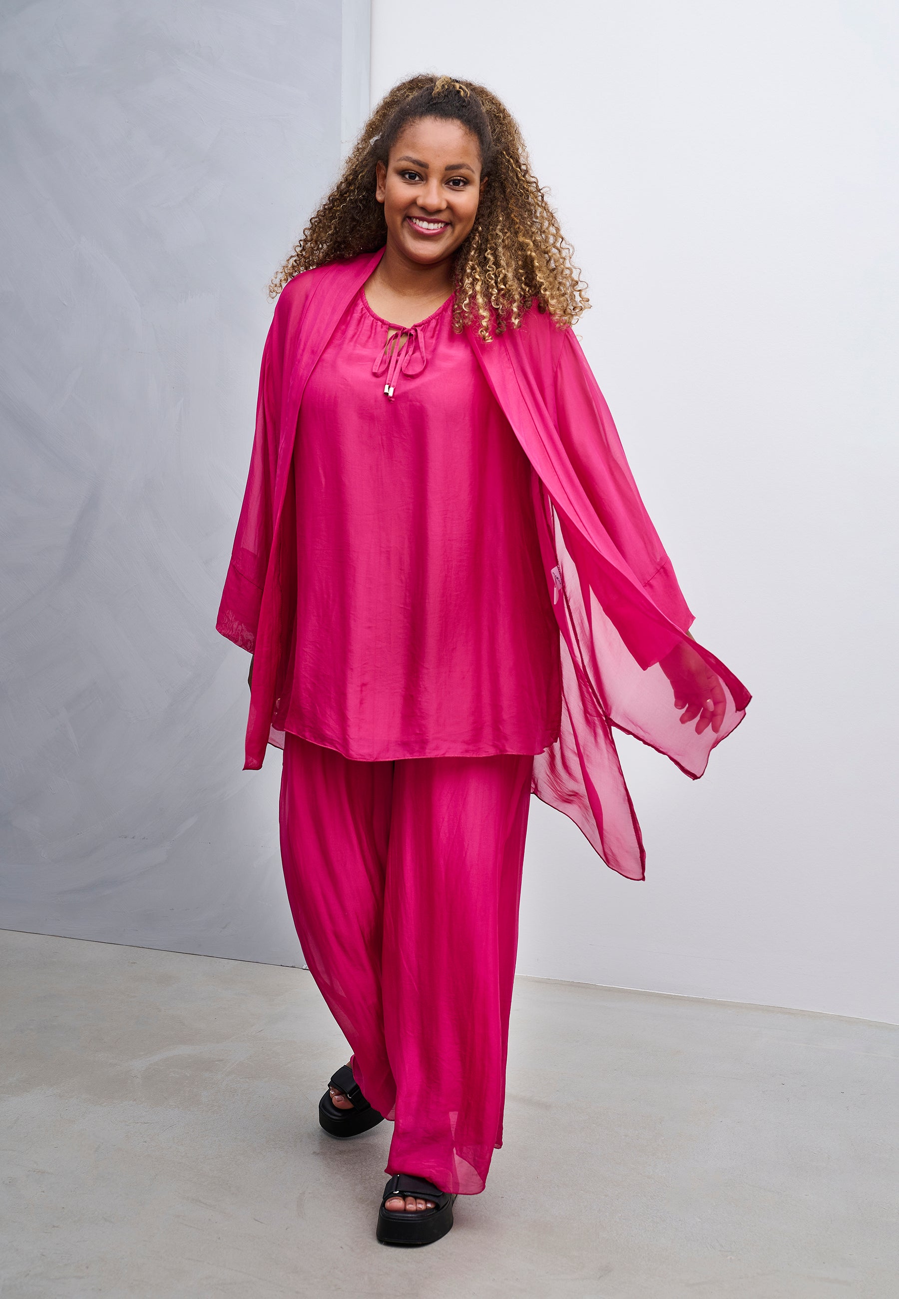 Pont Neuf PNSigge Cardigan 7250 Fuchsia