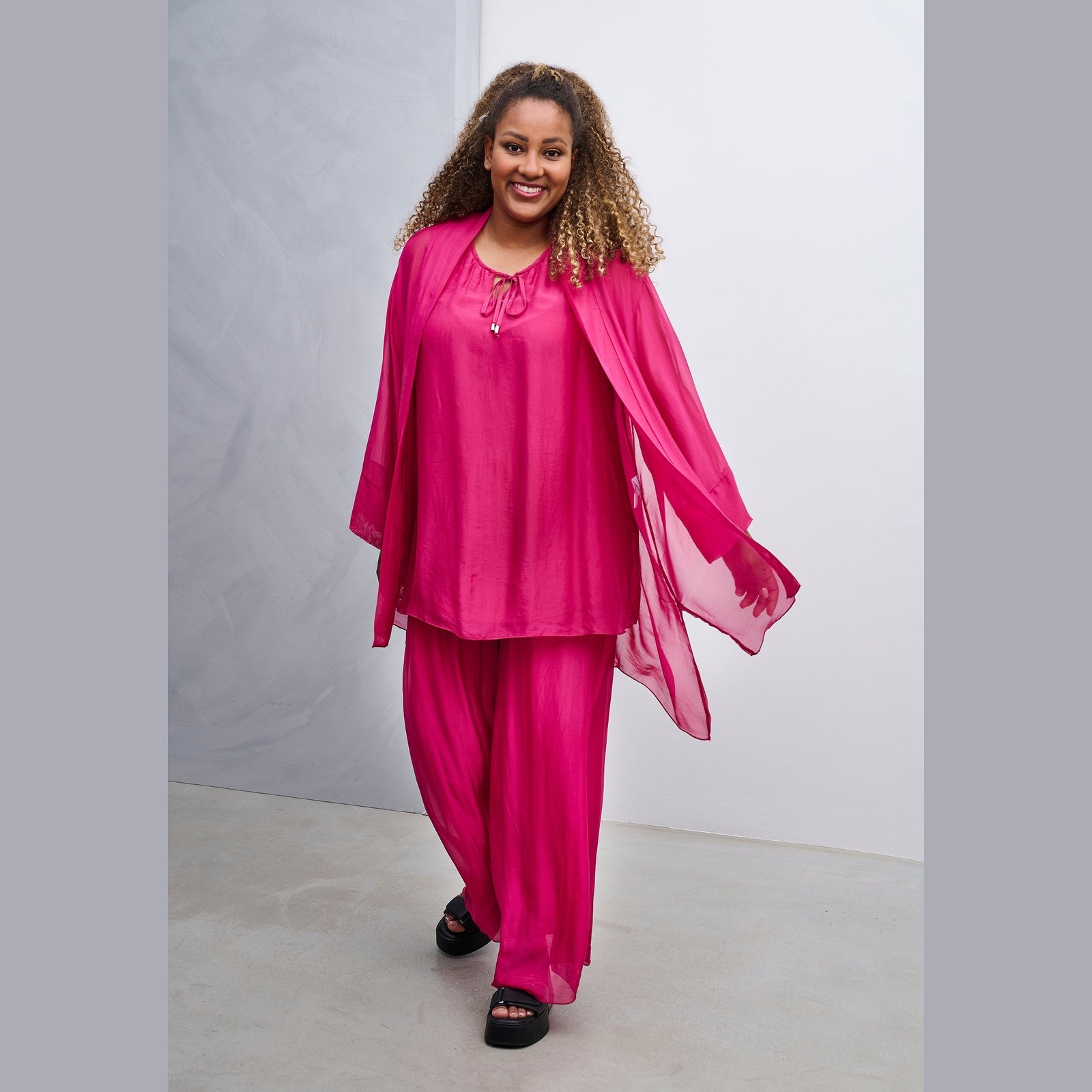 Pont Neuf PNSigge Cardigan 7250 Fuchsia