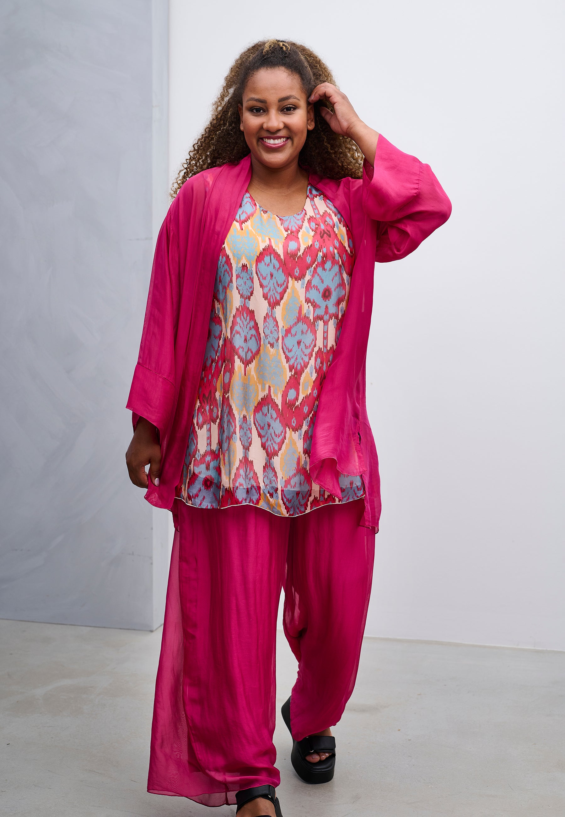 Pont Neuf PNSigge Cardigan 7250 Fuchsia