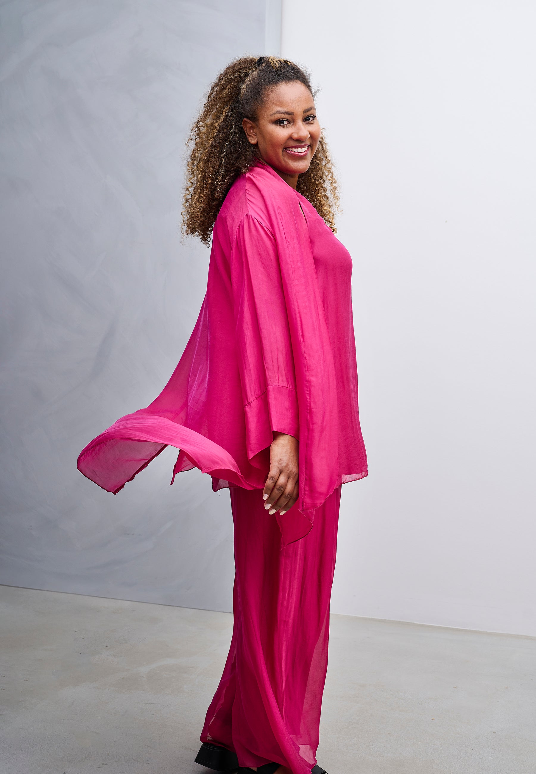 Pont Neuf PNSigge Cardigan 7250 Fuchsia