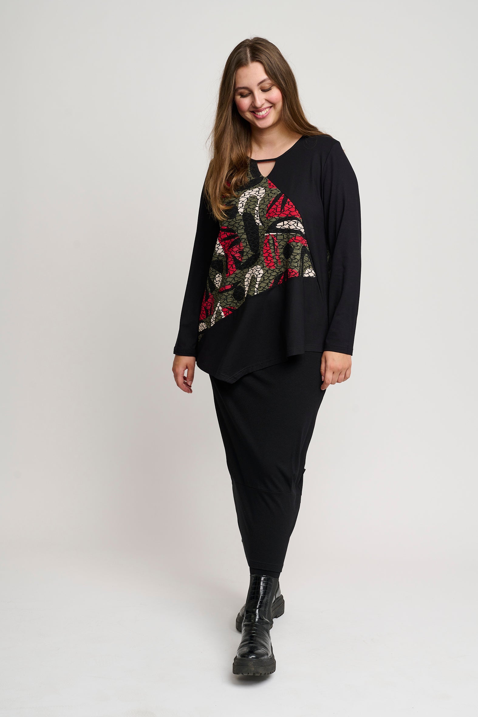 Pont Neuf PNSilly Nederdele 999 Black