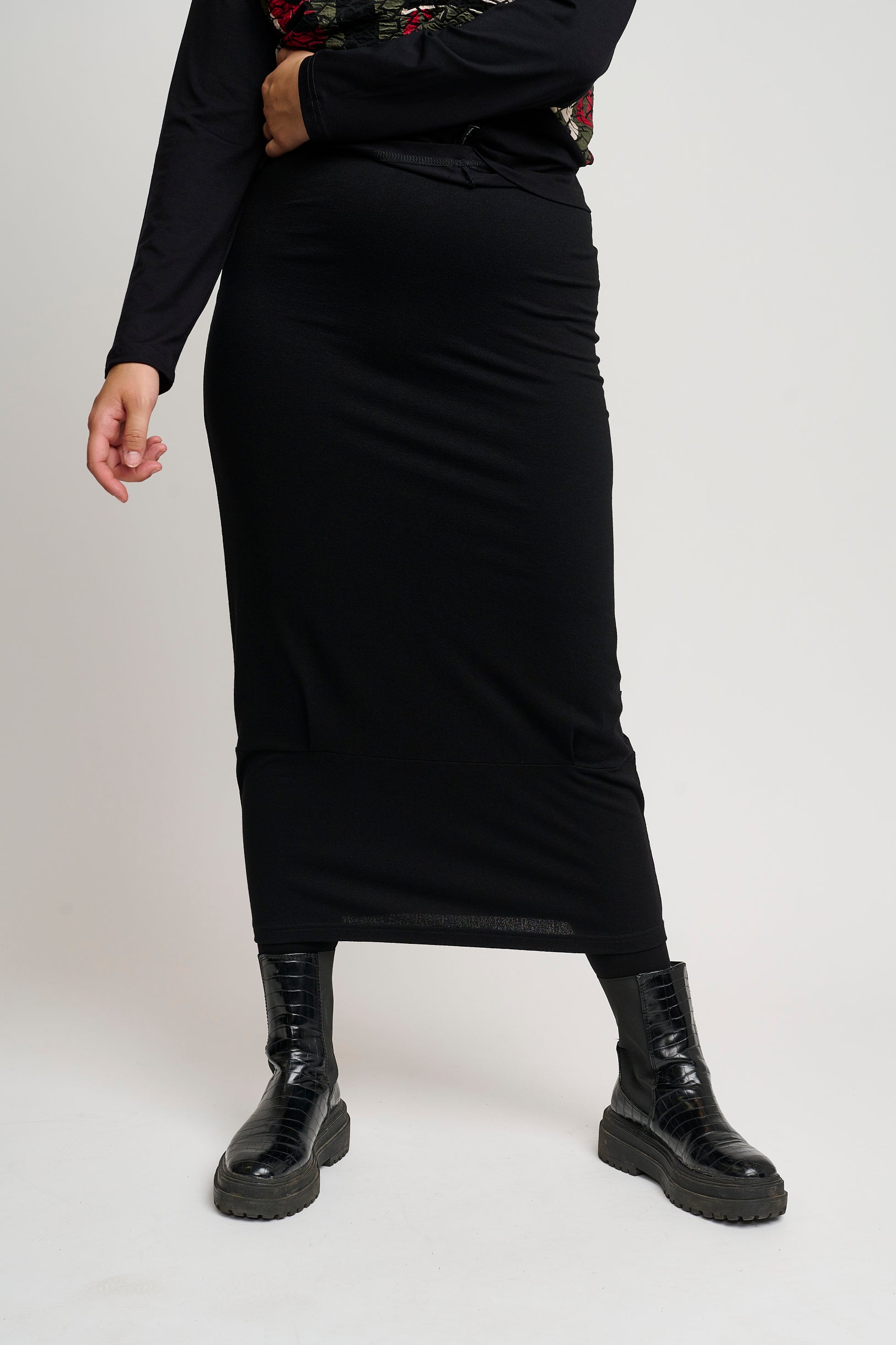 Pont Neuf PNSilly Nederdele 999 Black