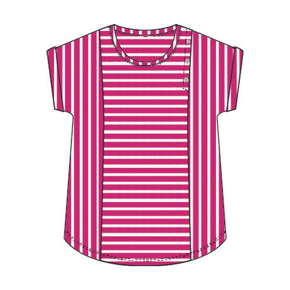 Pont Neuf PNSini Toppe 6450 Fuchsia Pink