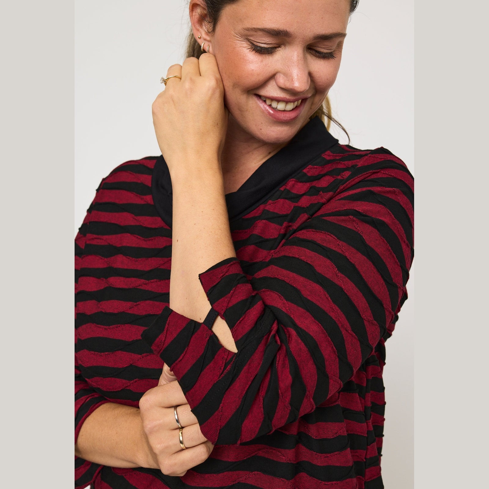 Pont Neuf PNSteffi Bluser 2600 Deep Red
