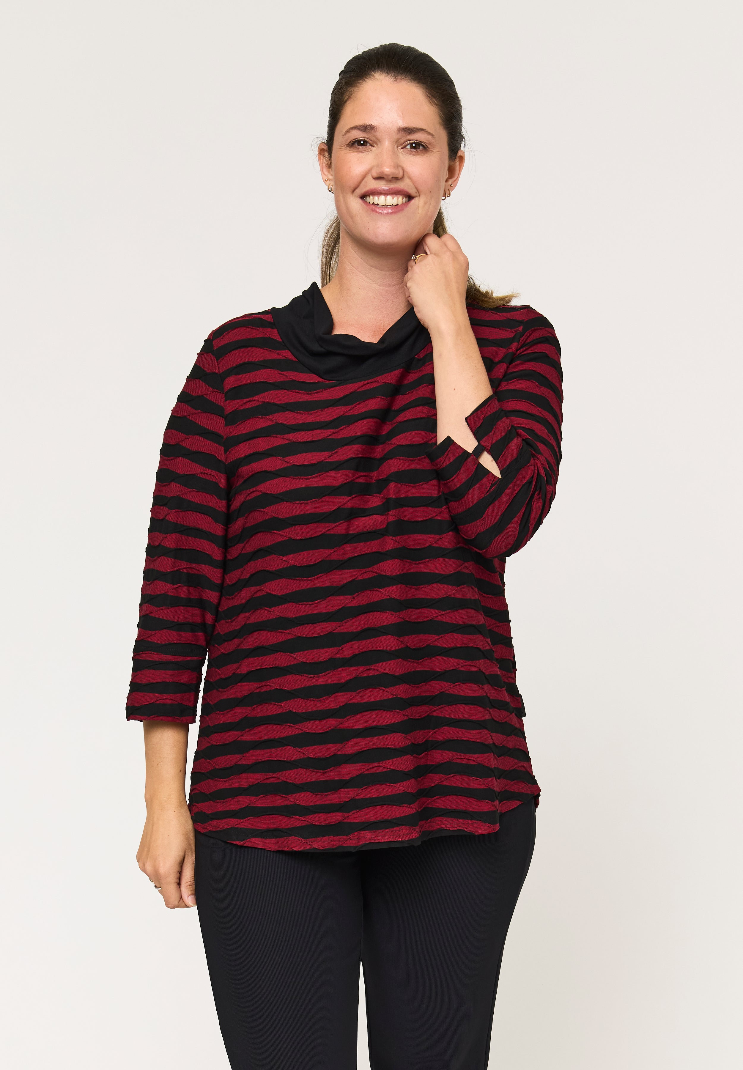 Pont Neuf PNSteffi Bluser 2600 Deep Red