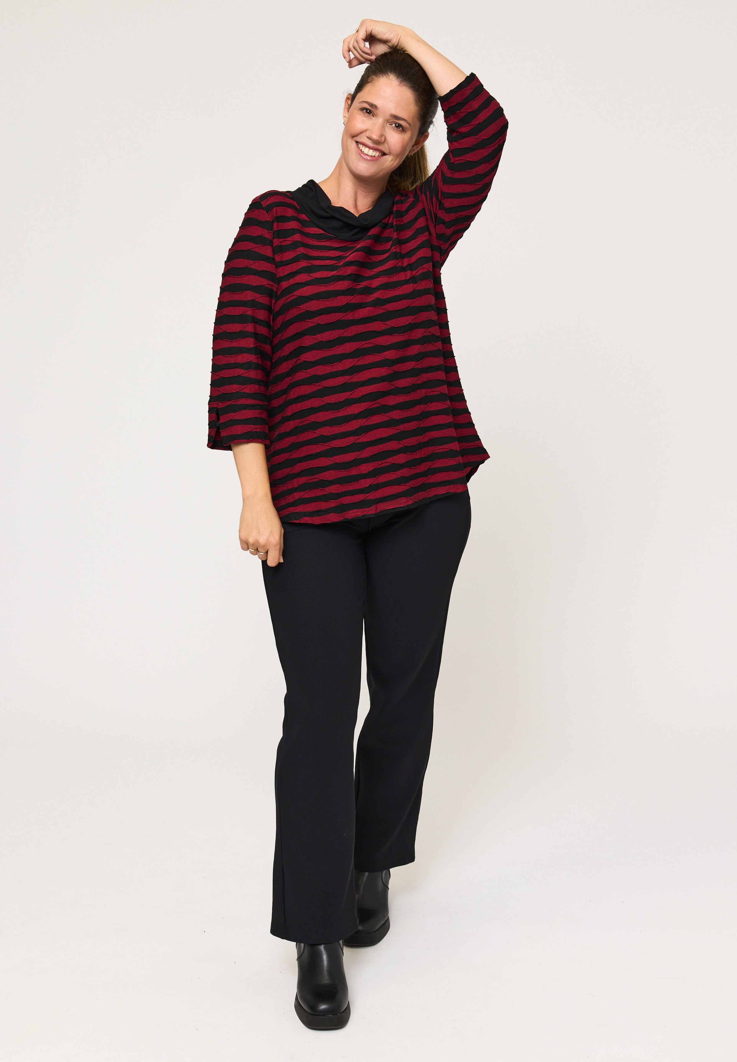 Pont Neuf PNSteffi Bluser 2600 Deep Red