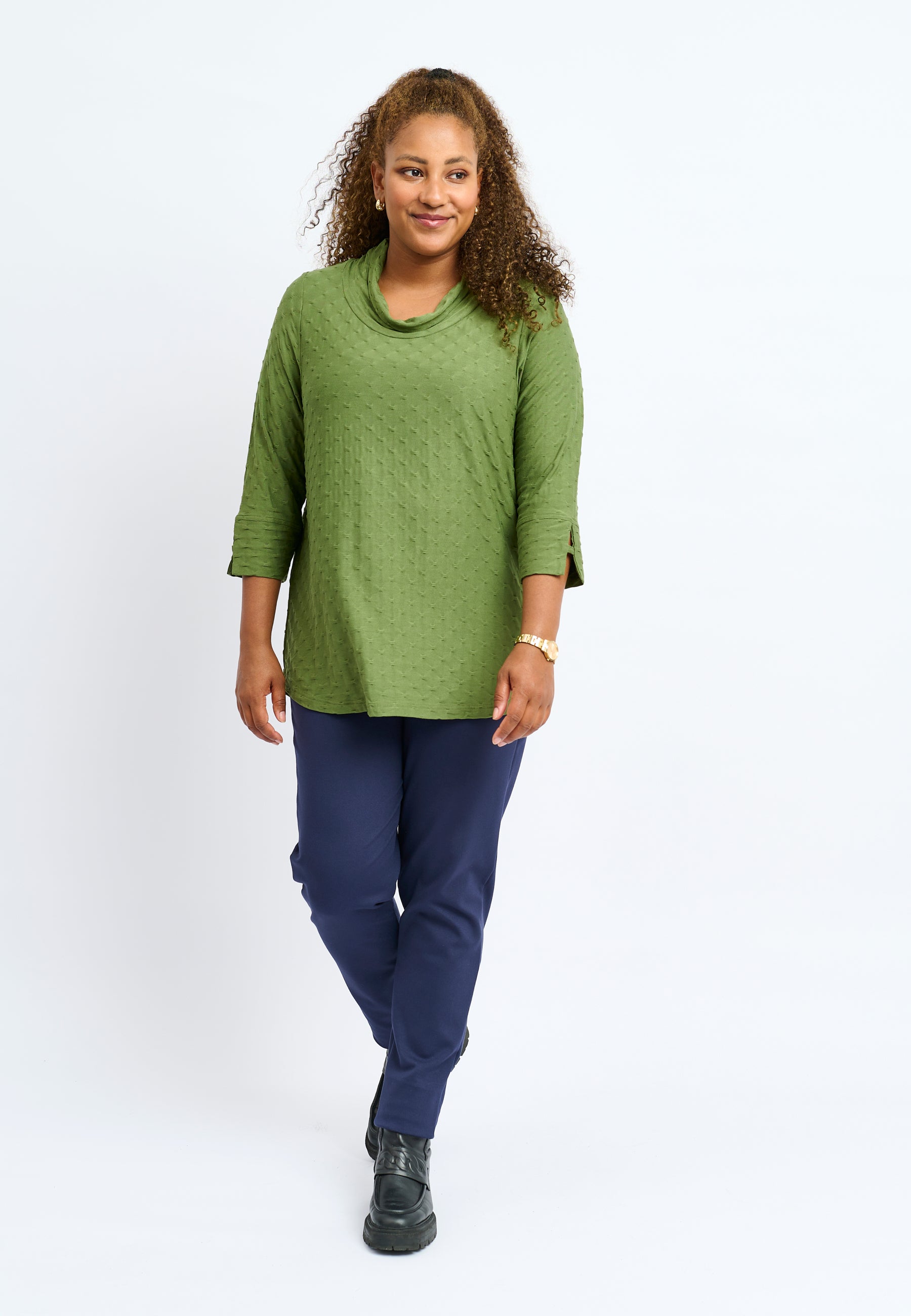 Pont Neuf PNSteffi Bluser 3620 Forest Green