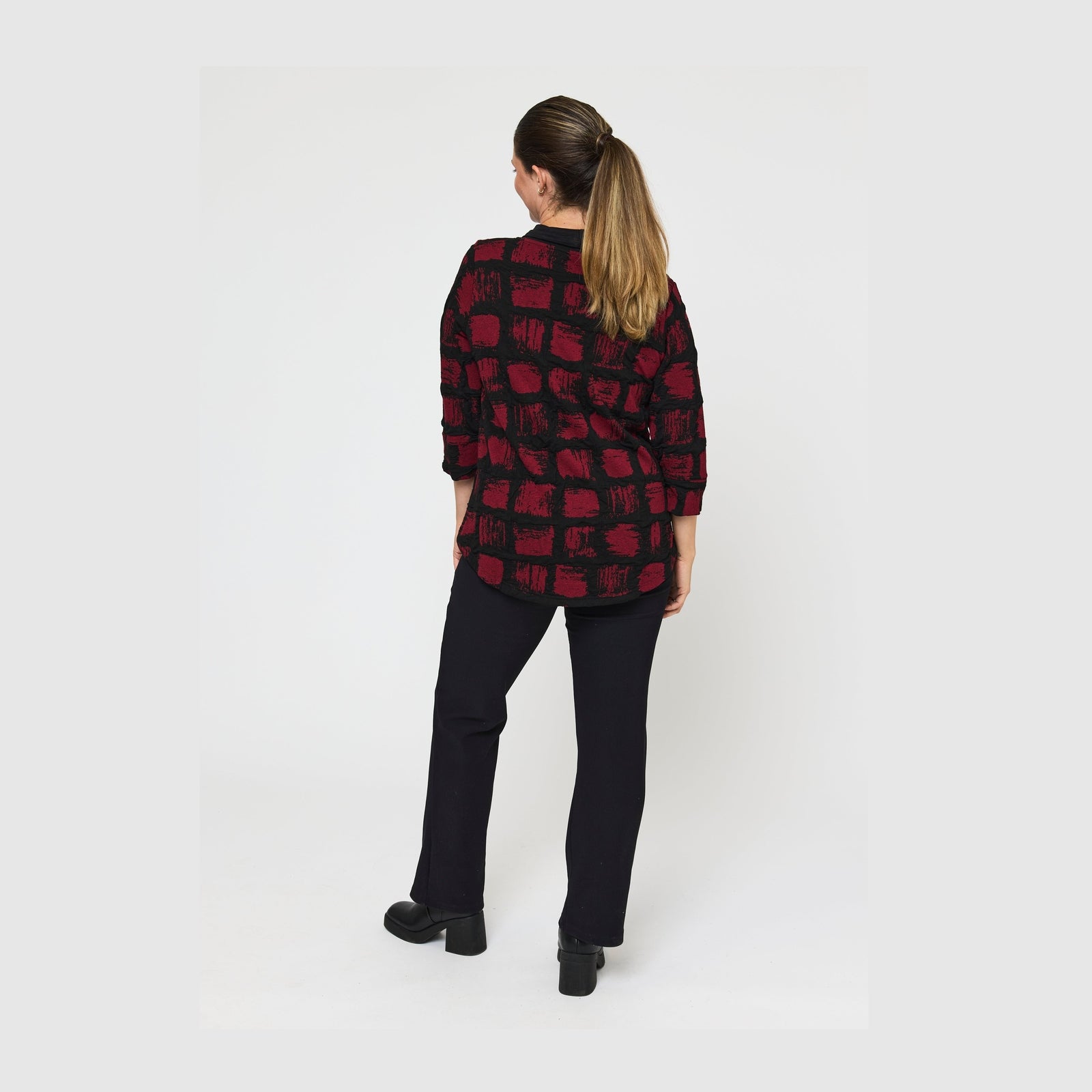 Pont Neuf PNSteffi Bluser 2600 Deep Red