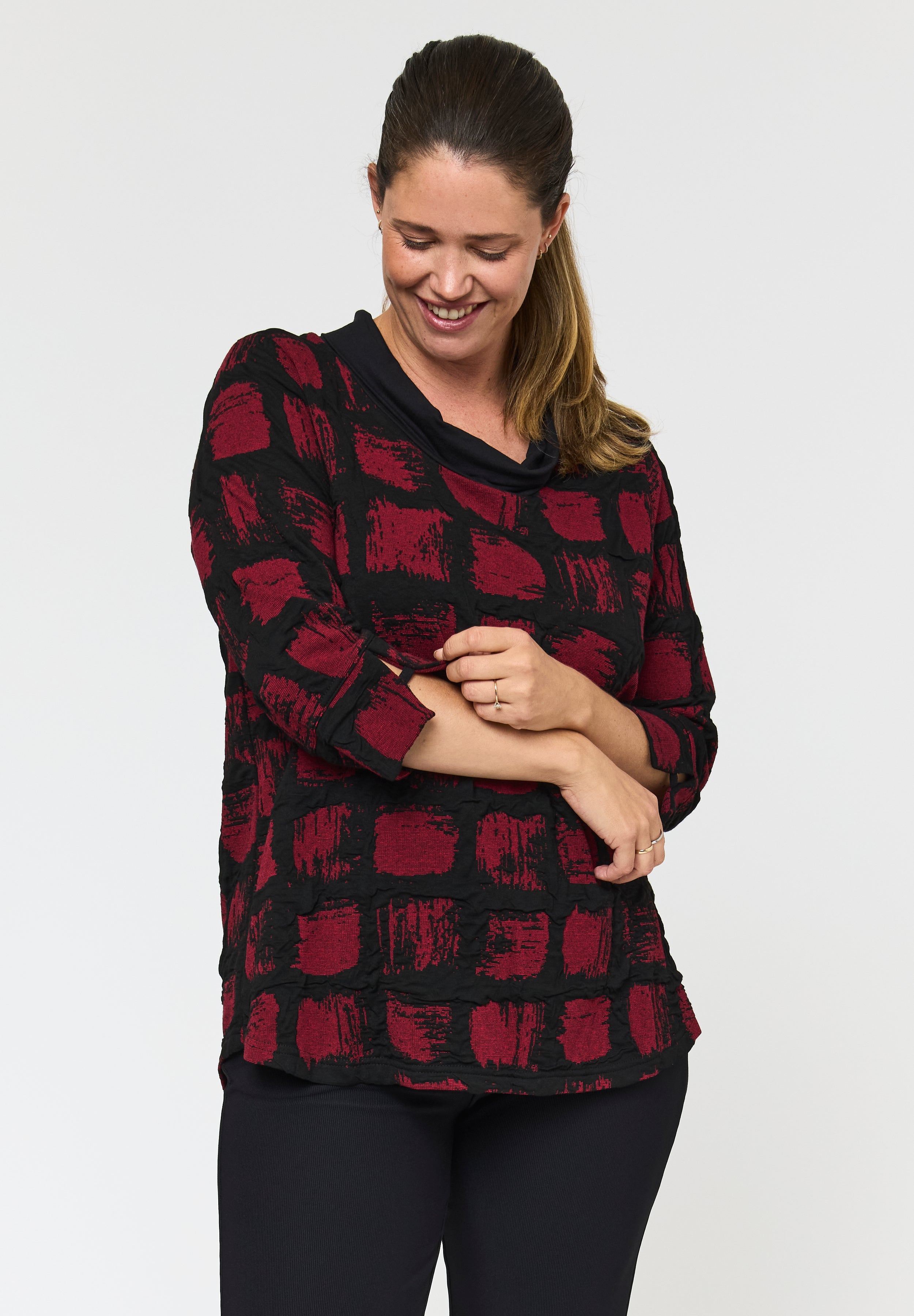 Pont Neuf PNSteffi Bluser 2600 Deep Red