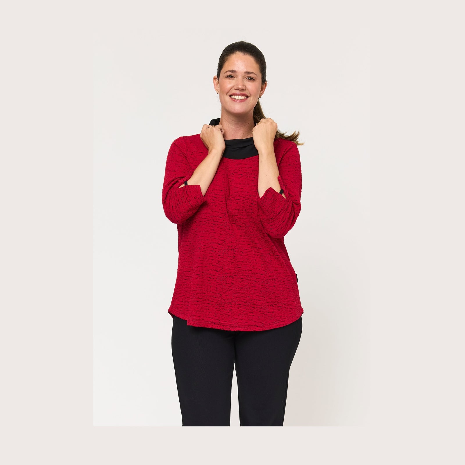 Pont Neuf PNSteffi Bluser 2600 Deep Red