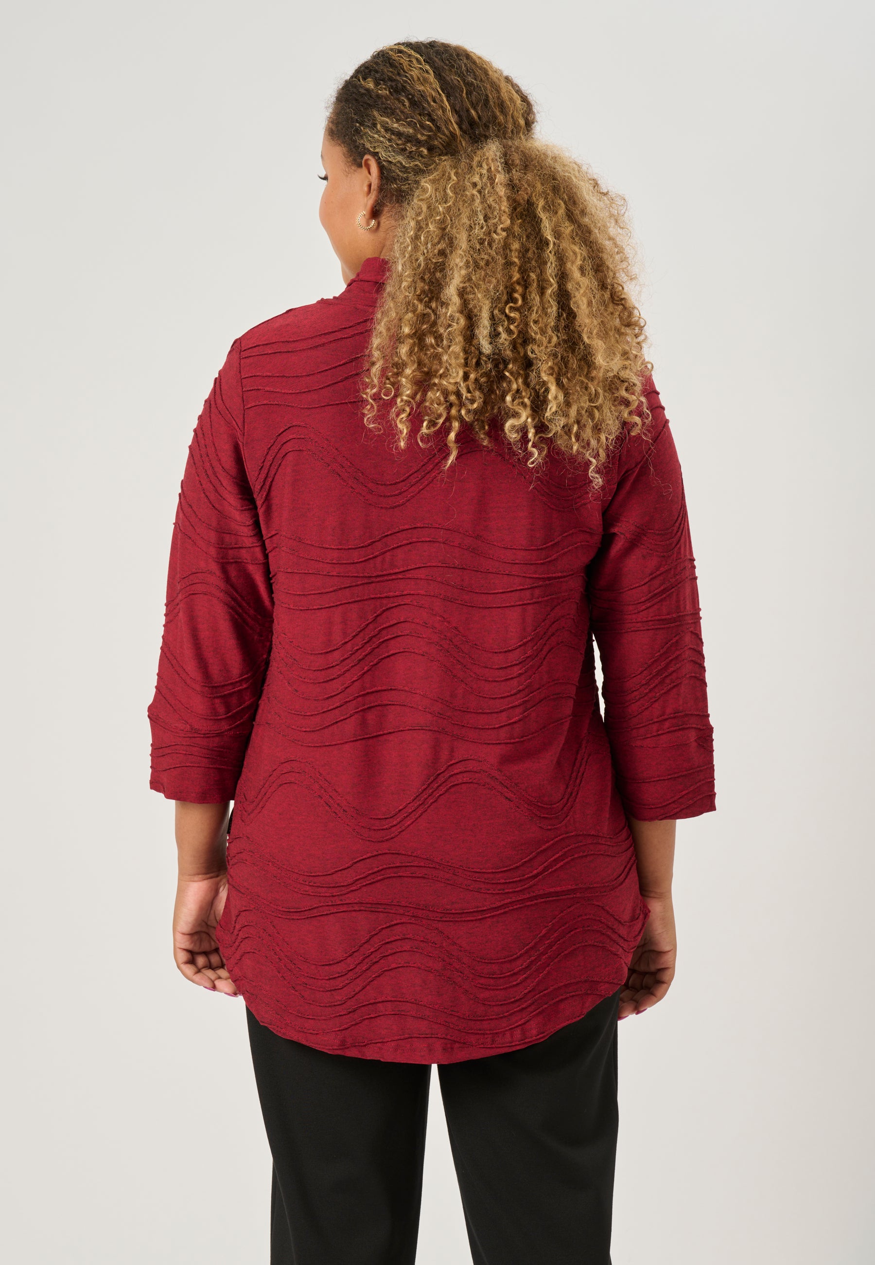 Pont Neuf PNSteffi Bluser 2354 Warm Red