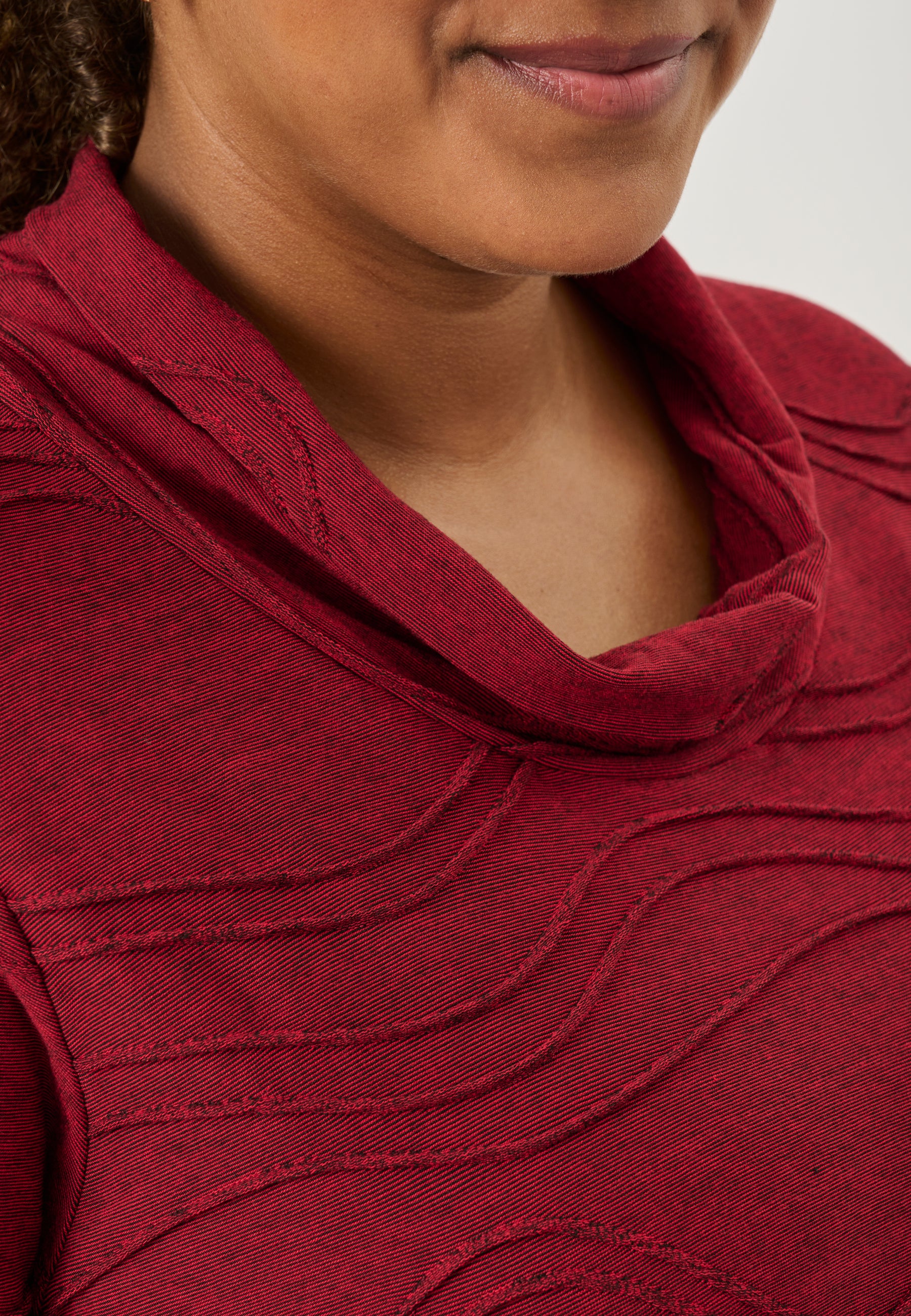 Pont Neuf PNSteffi Bluser 2354 Warm Red