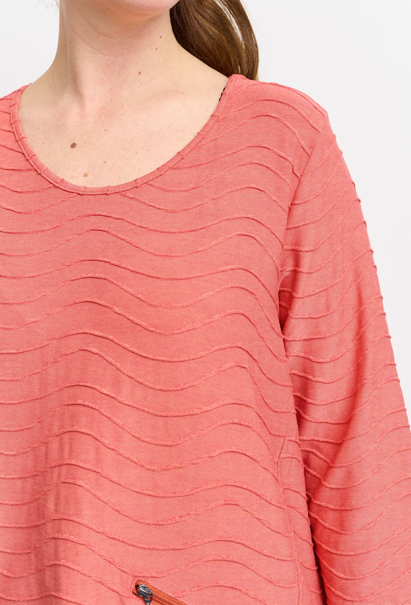 Pont Neuf PNTabia Bluser 055 Coral red