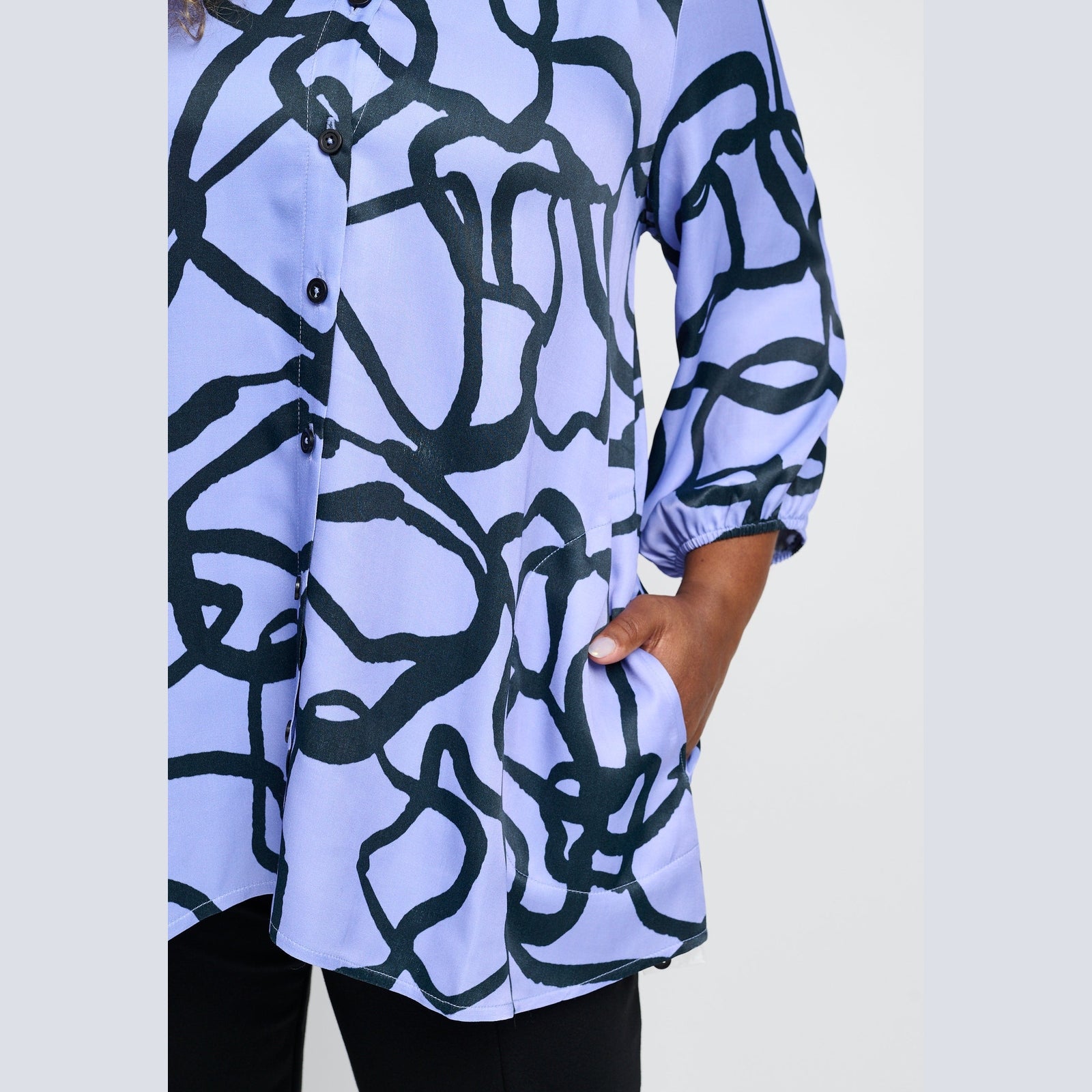 Pont Neuf PNThorid Bluser 5280 Ice Blue