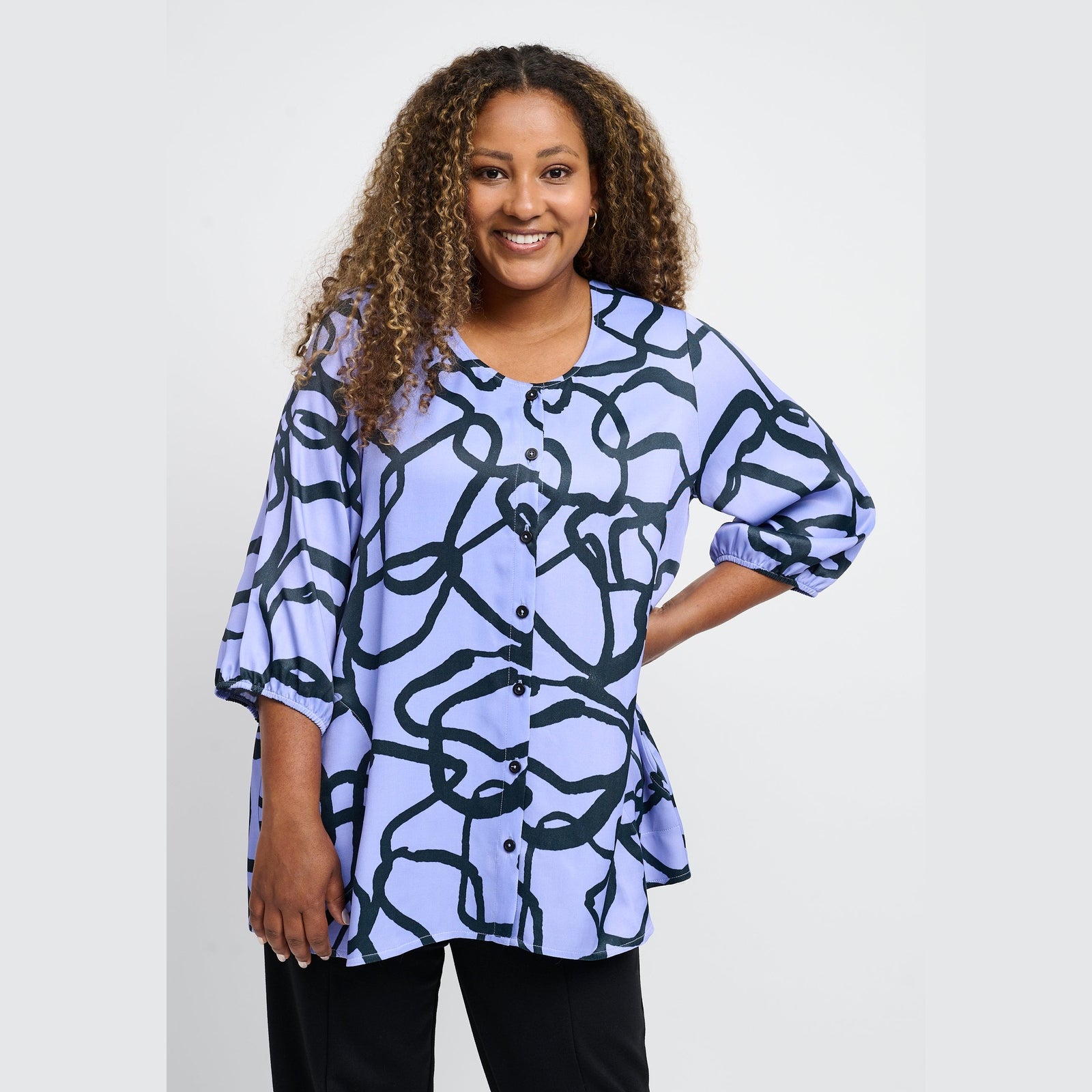 Pont Neuf PNThorid Bluser 5280 Ice Blue