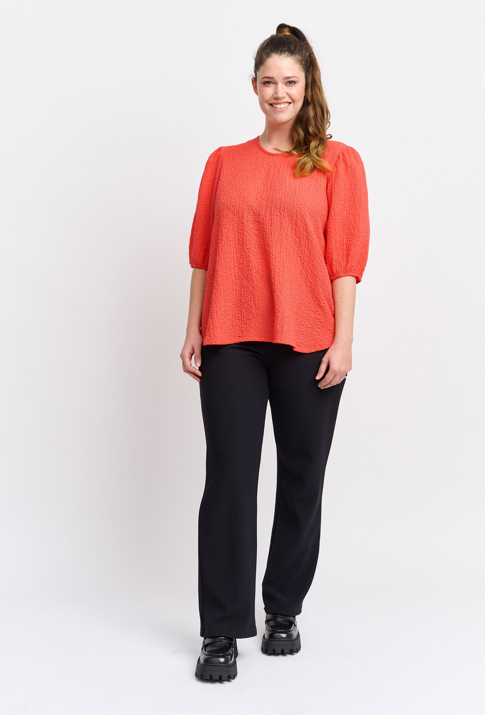 Pont Neuf PNTrud Bluser 055 Coral red