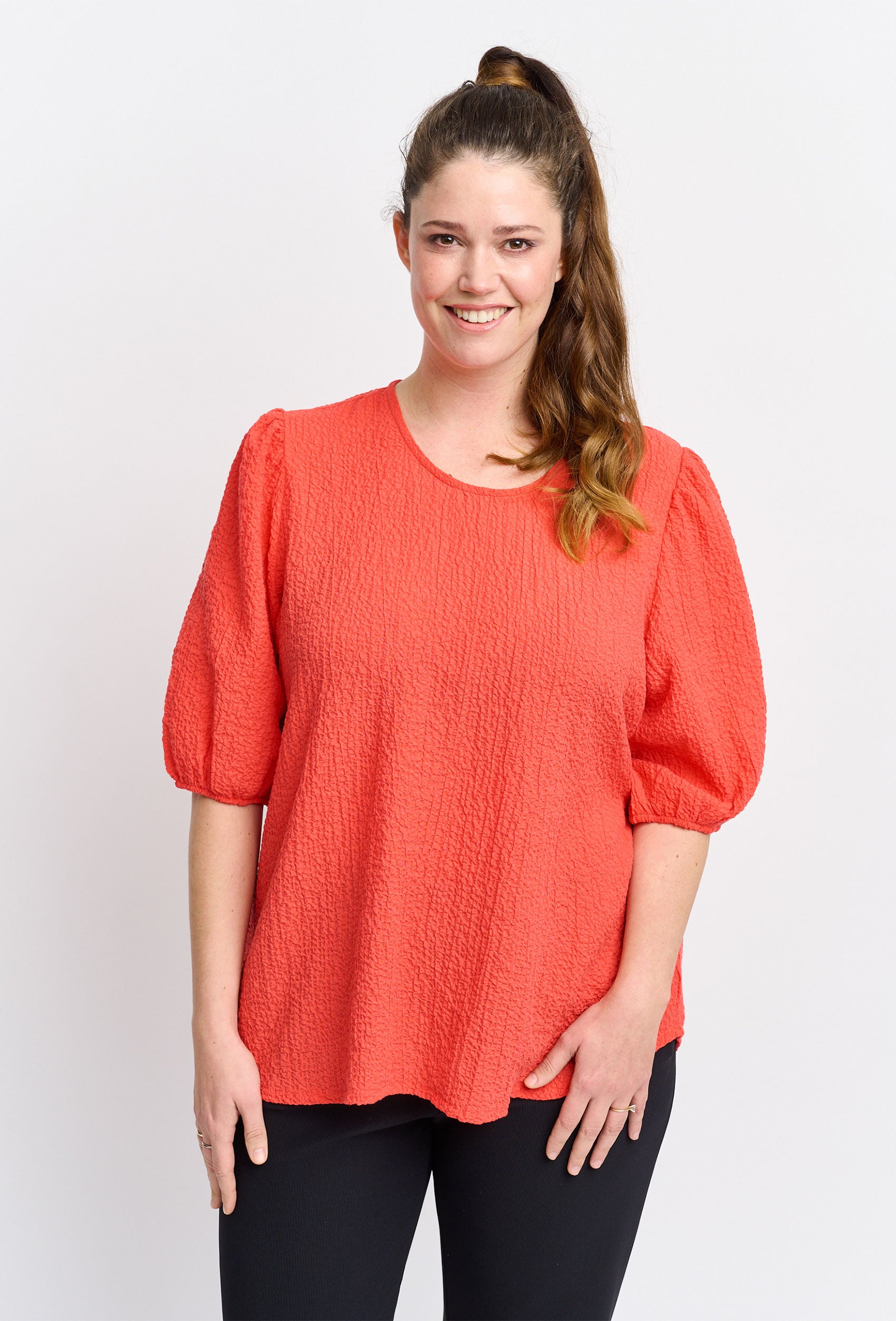 Pont Neuf PNTrud Bluser 055 Coral red