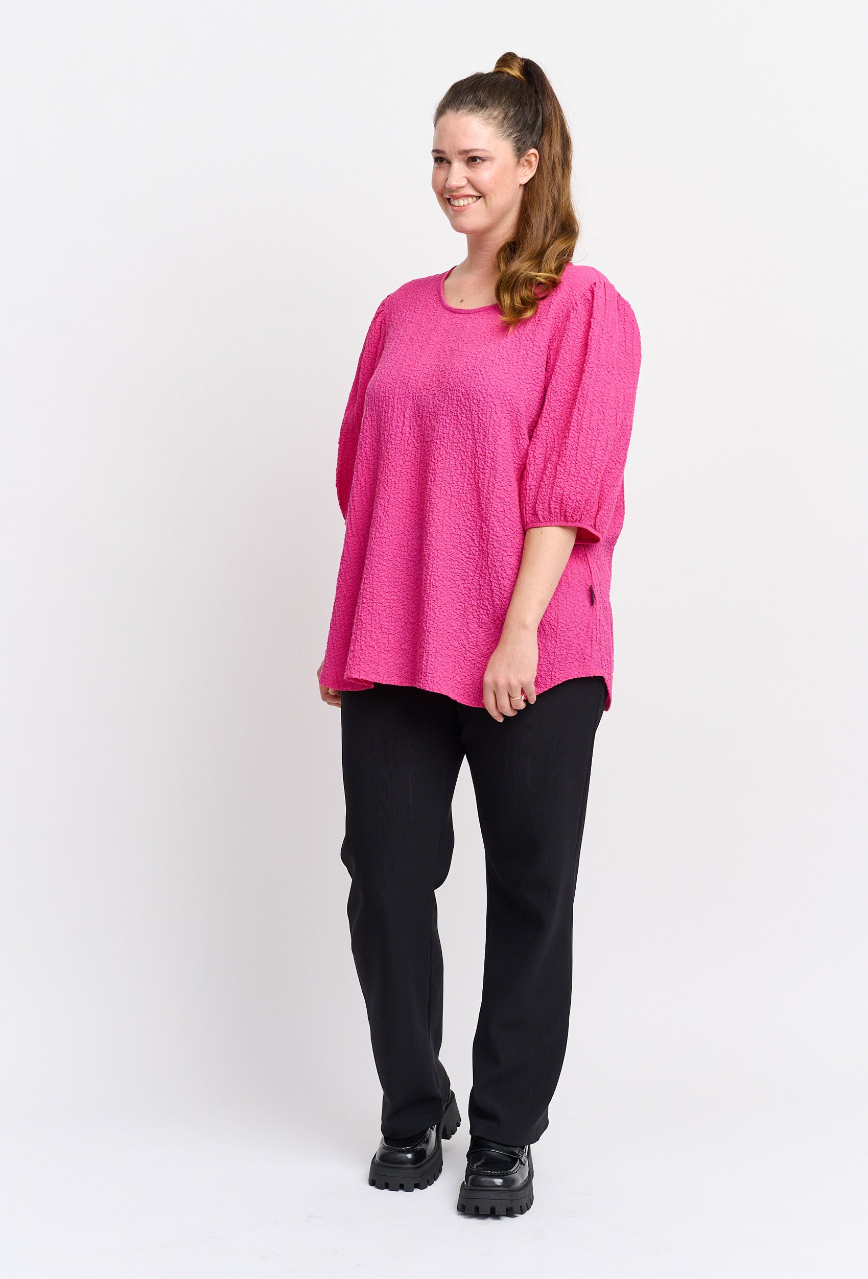 Pont Neuf PNTrud Bluser 163 Fuchsia