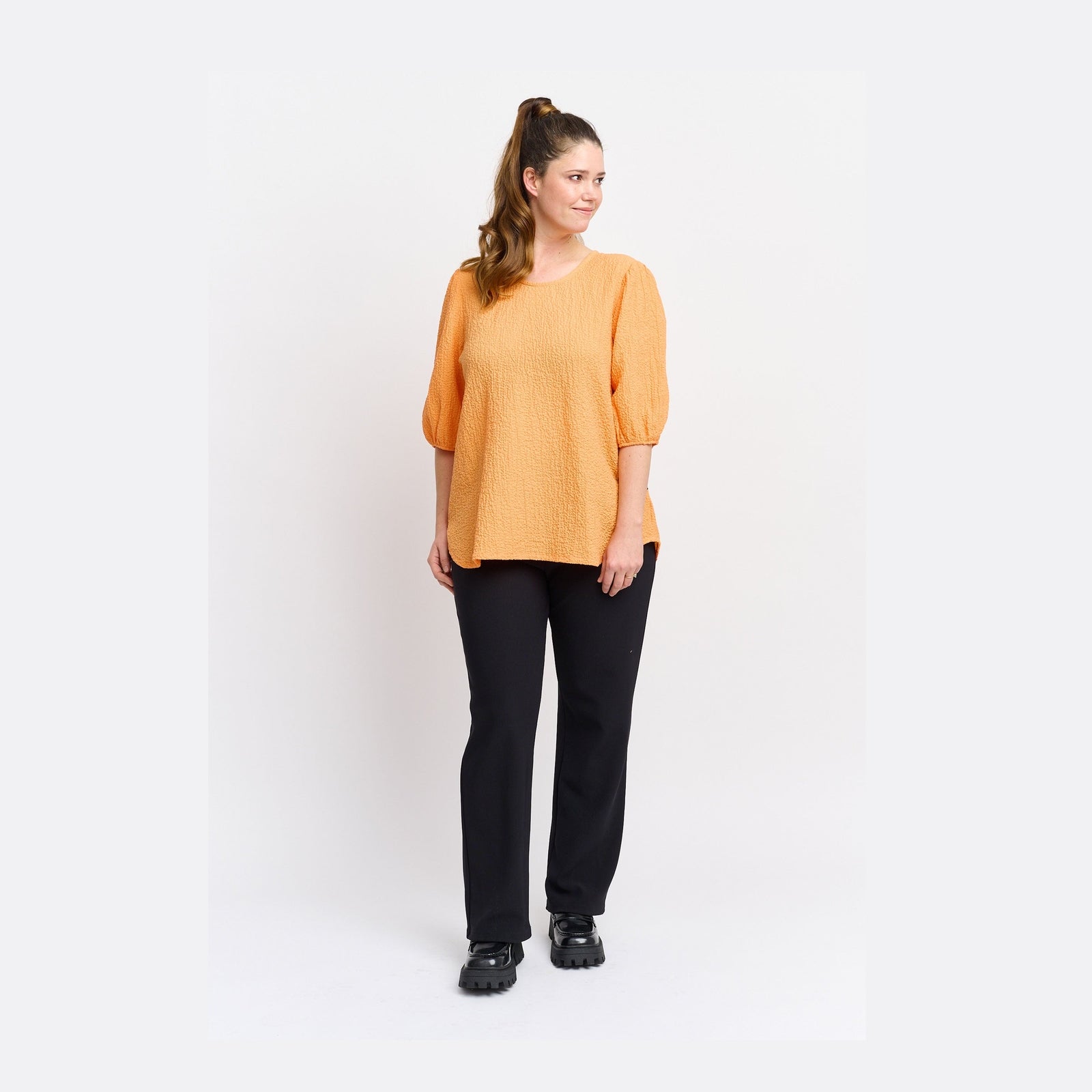 Pont Neuf PNTrud Bluser 242 Sunny Orange