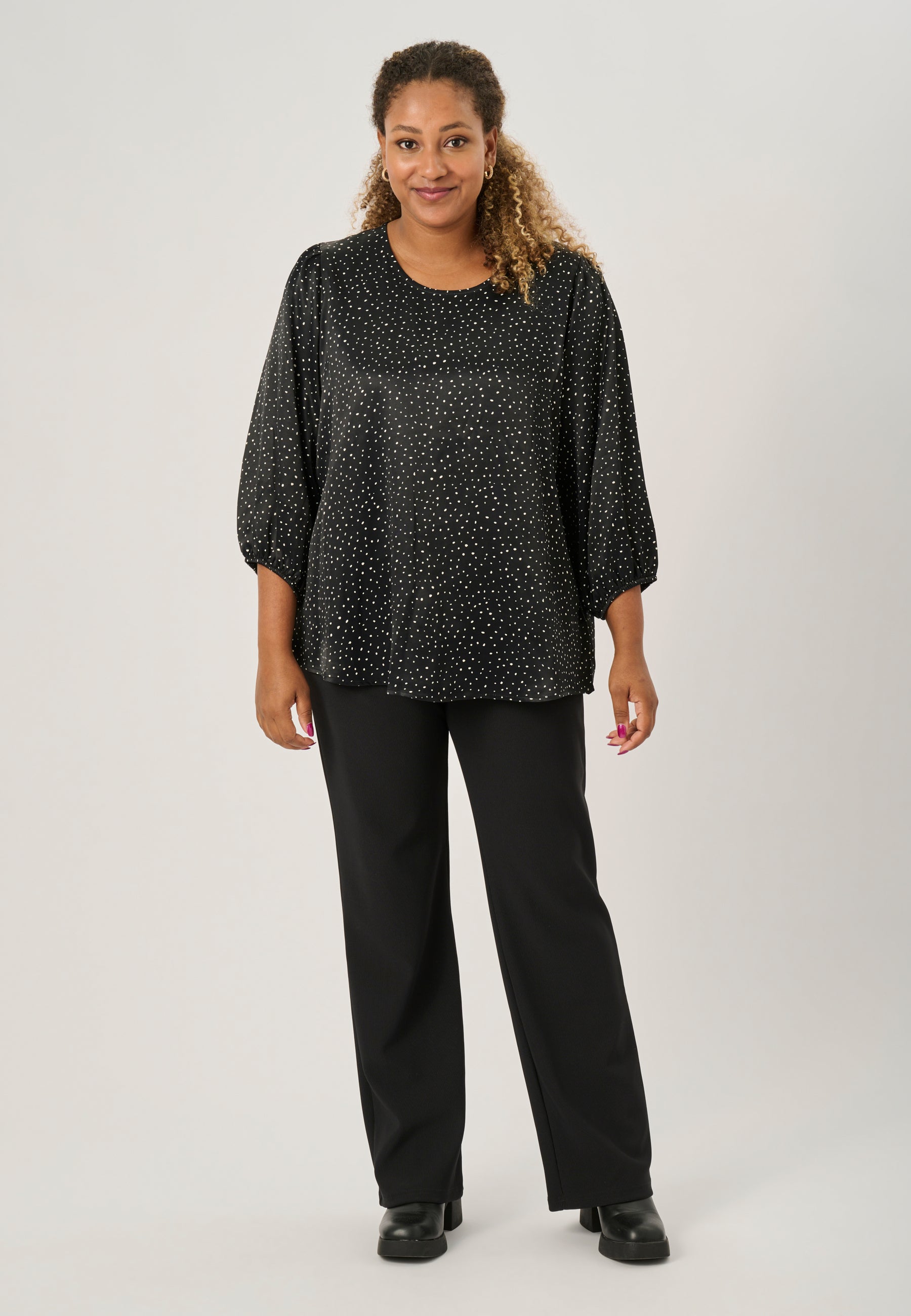 Pont Neuf PNTrud Bluser 9999 BLACK